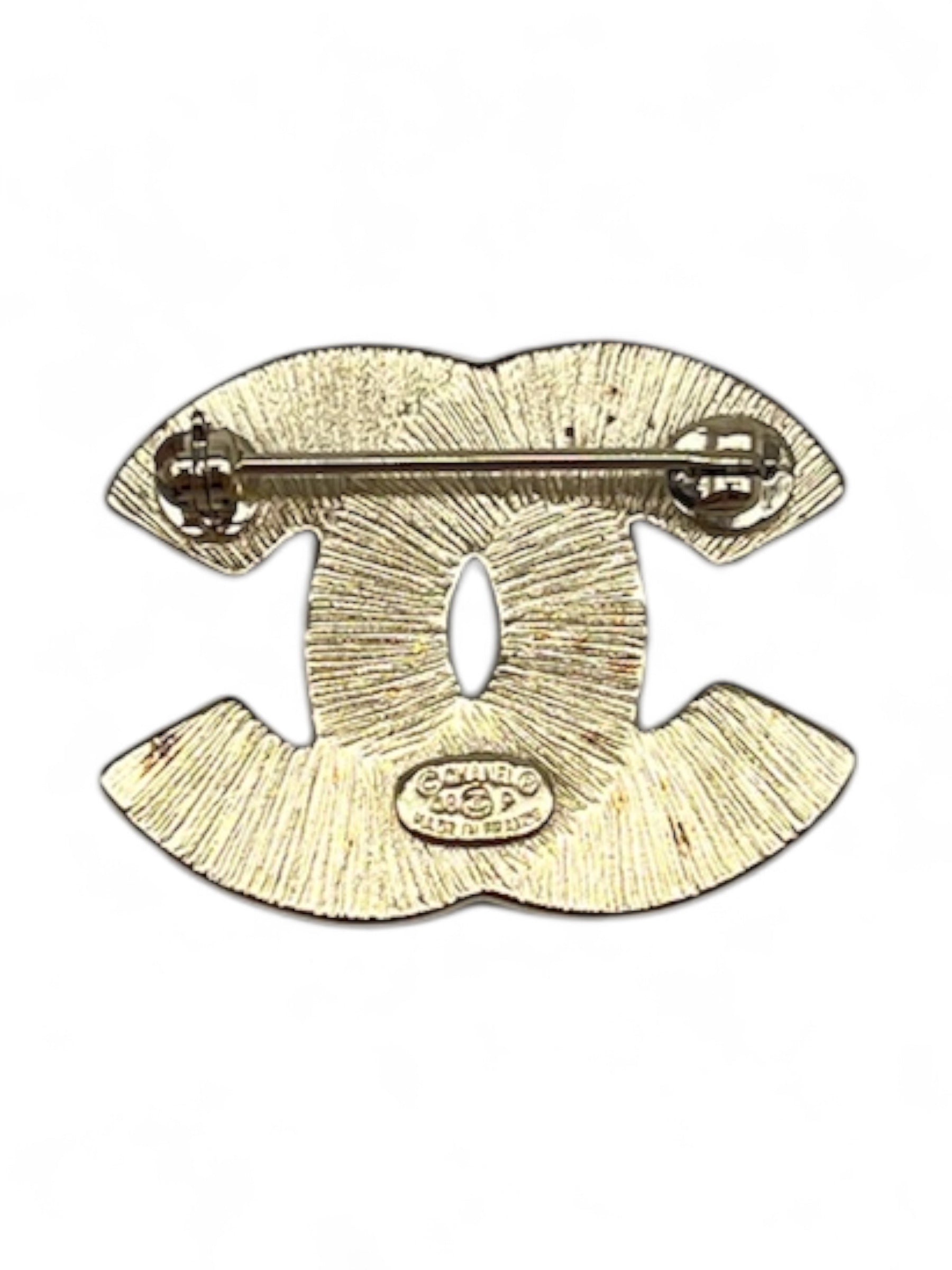 Chanel - Broche turquoise