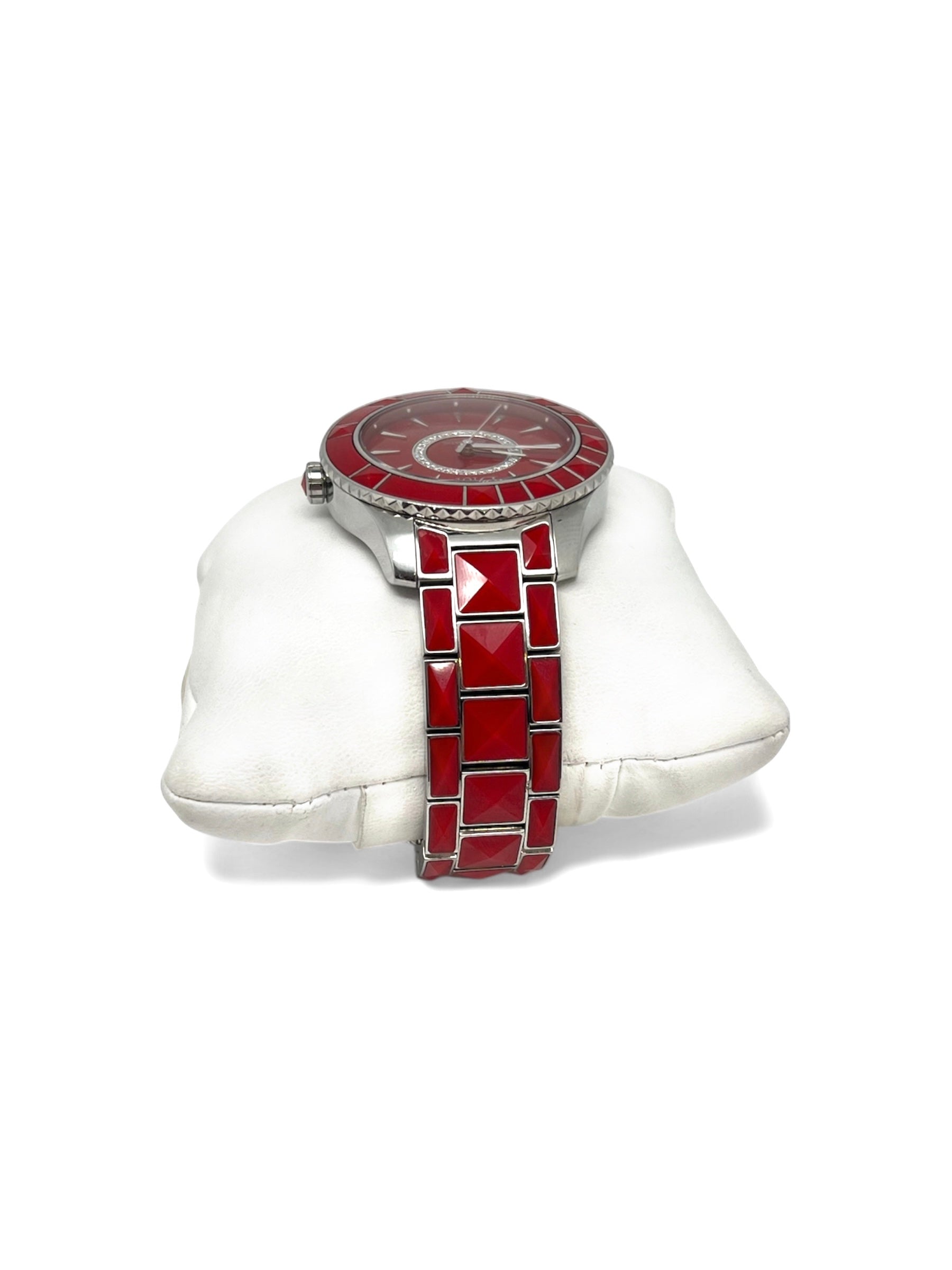 Dior - Montre Christal rouge automatique