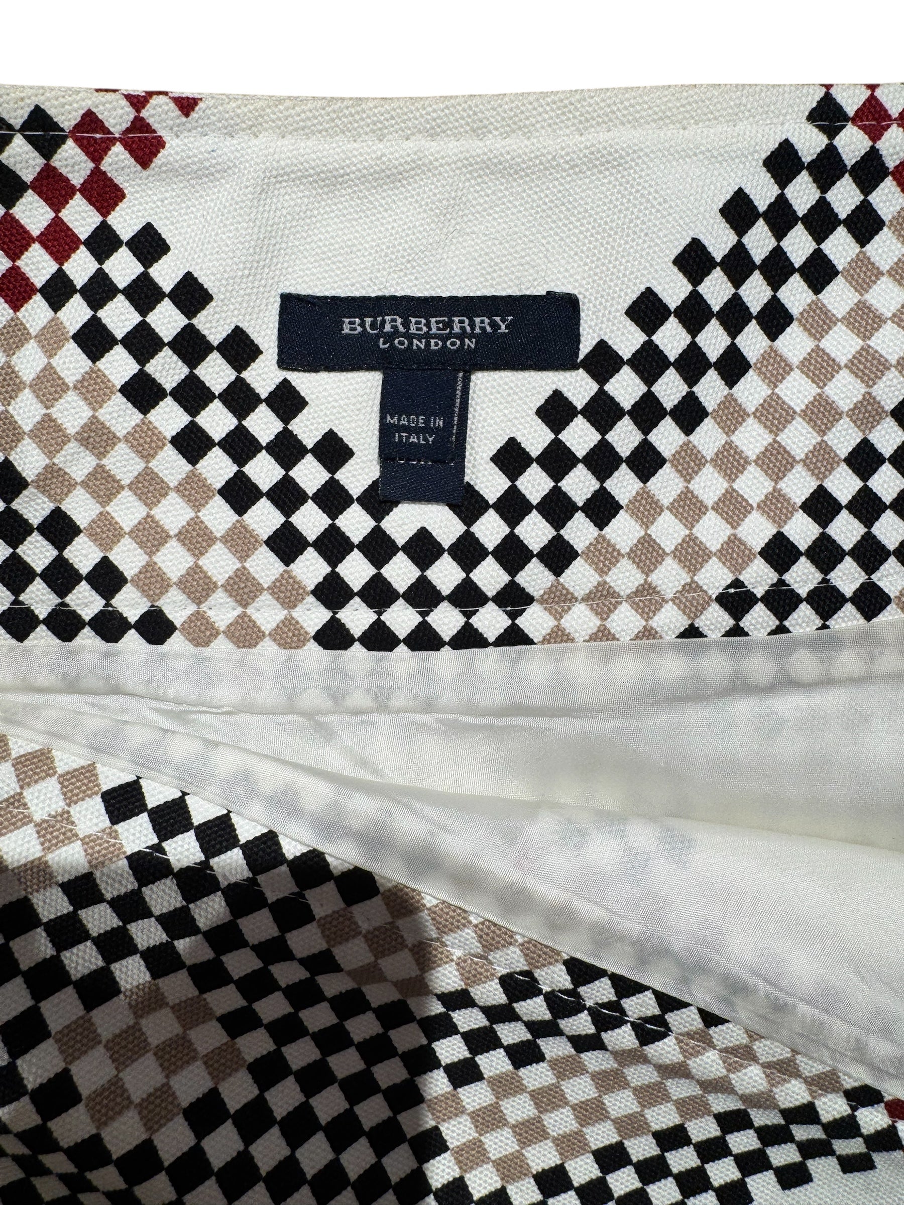 Burberry - Jupe motif nova check T38