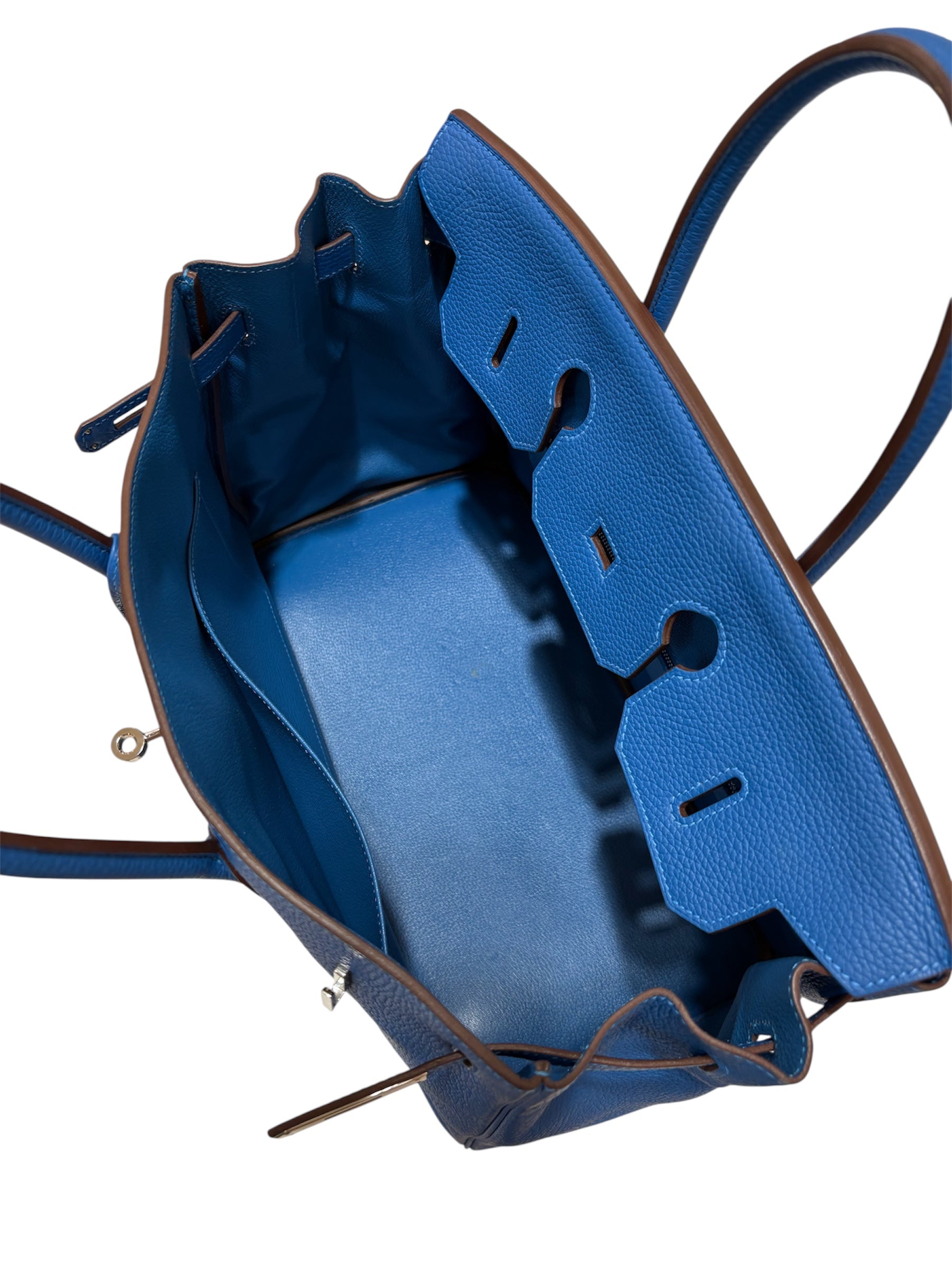 Hermès - Birkin 35 Bleu Mykonos