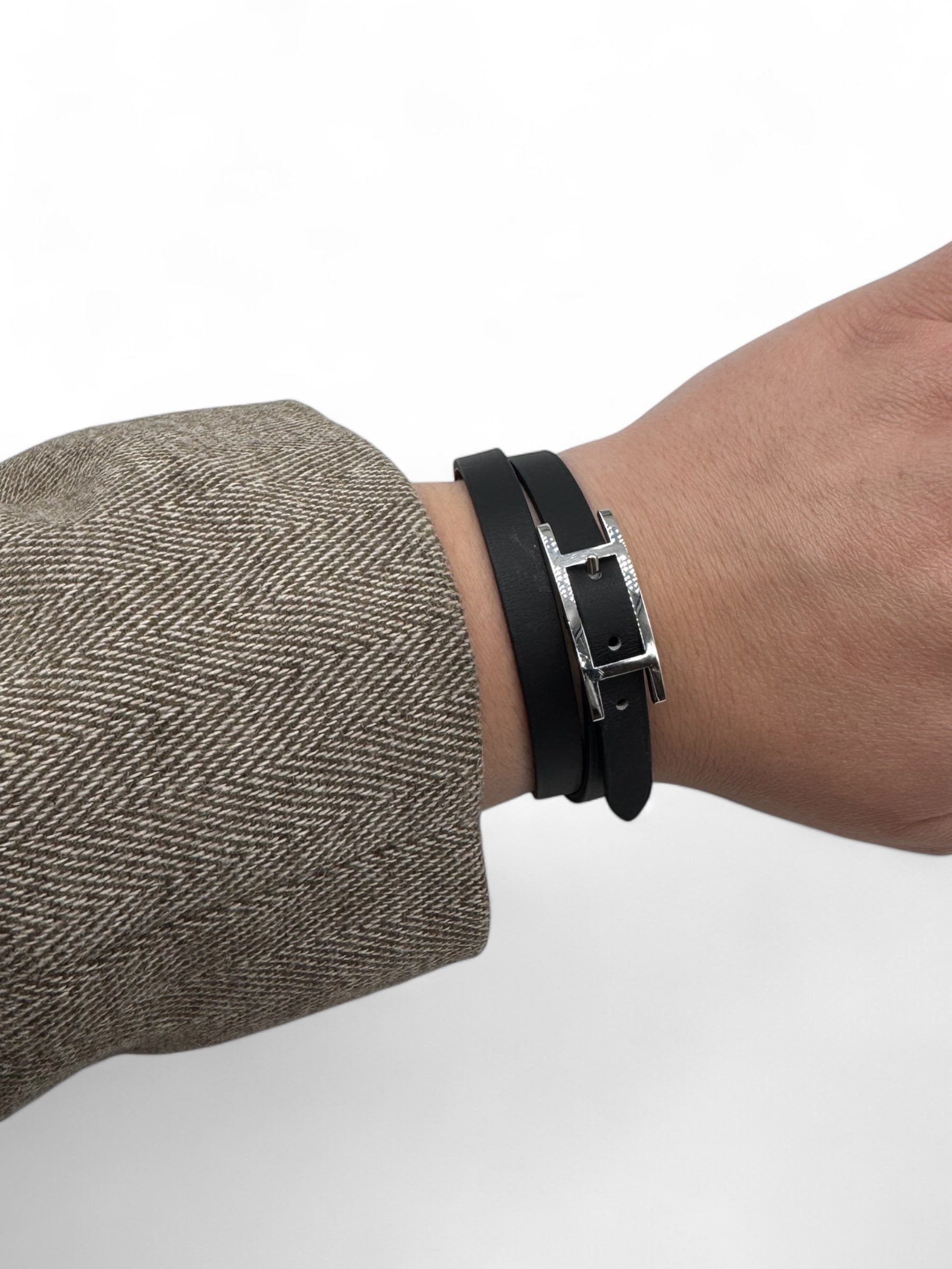 Hermès - Bracelet Double Tour Behapi T4