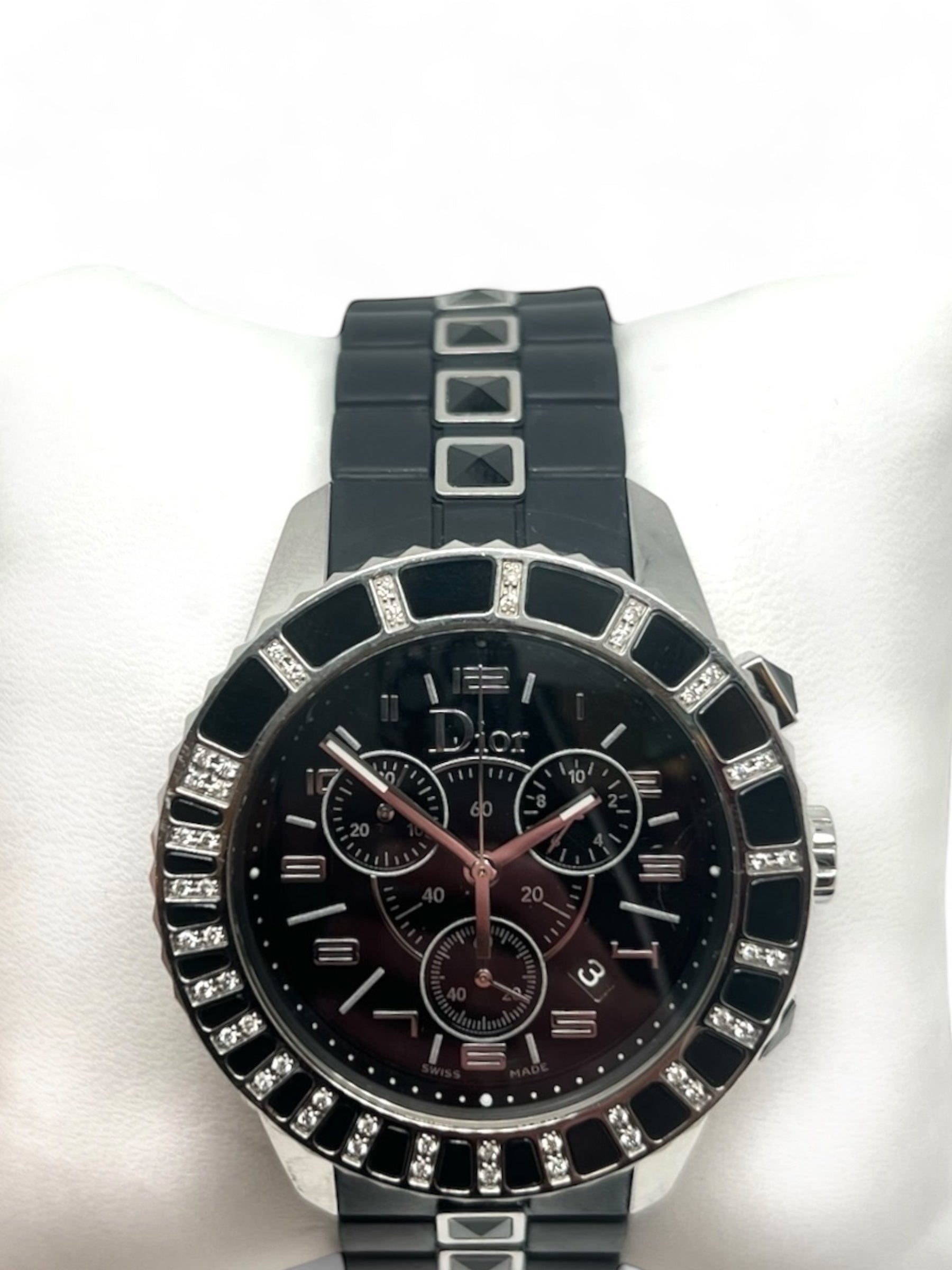 Dior - Montre Christal noir