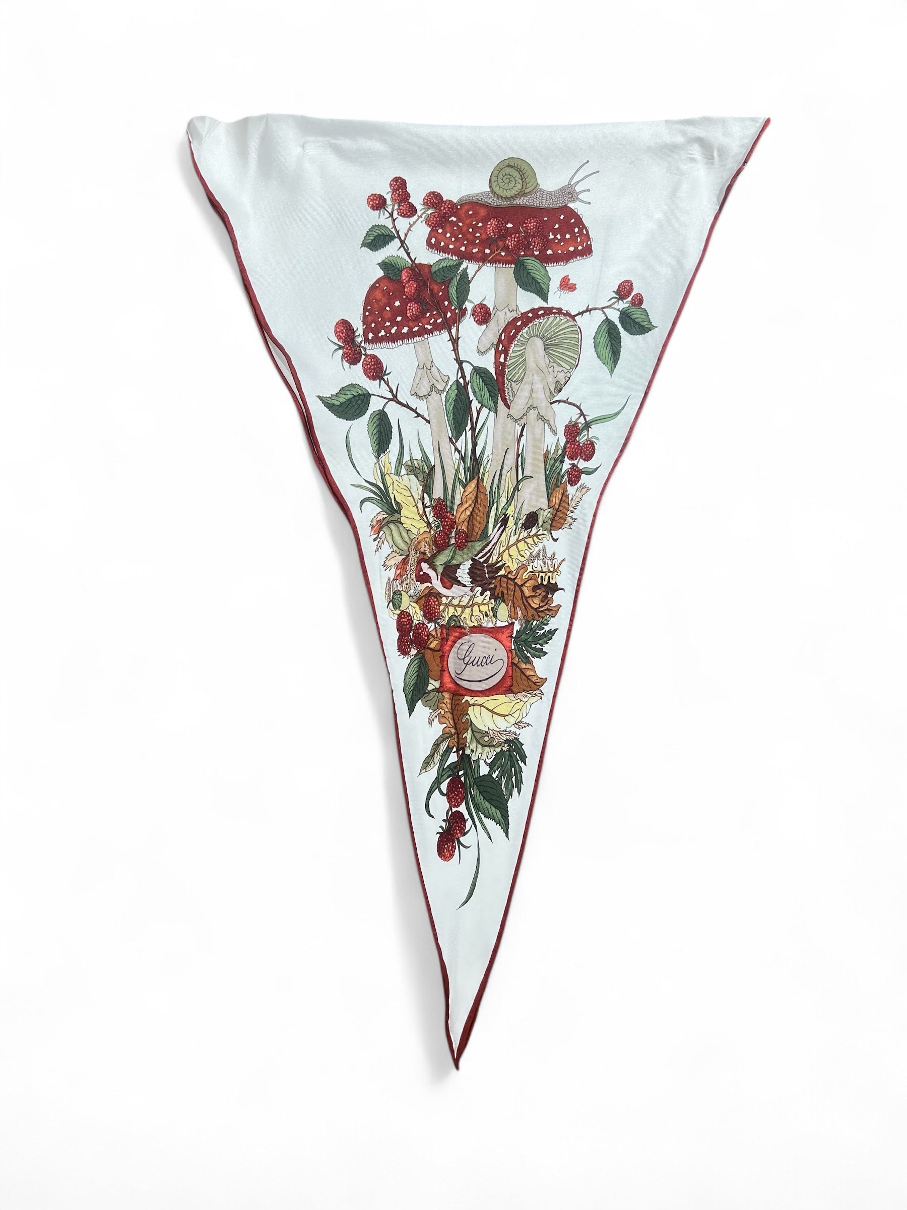 Gucci - Foulard Losange en soie