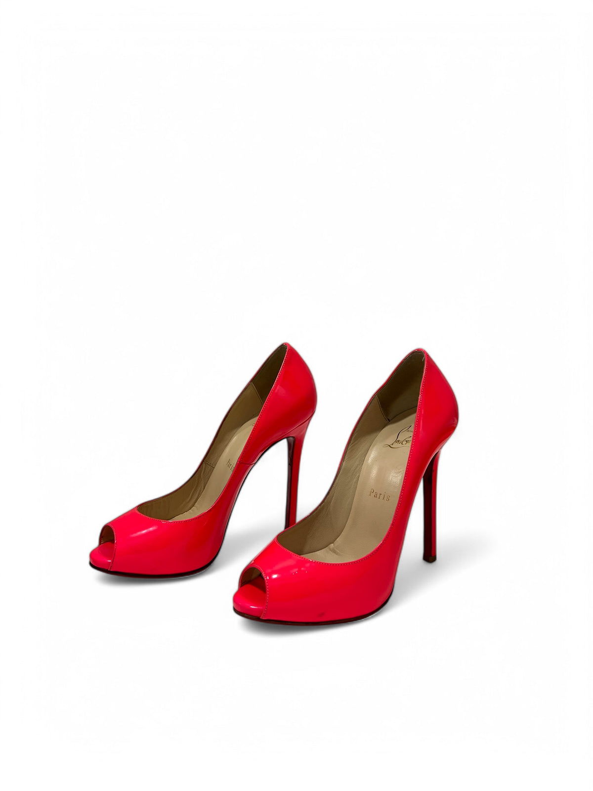 Louboutin - Escarpins Rose Fluo