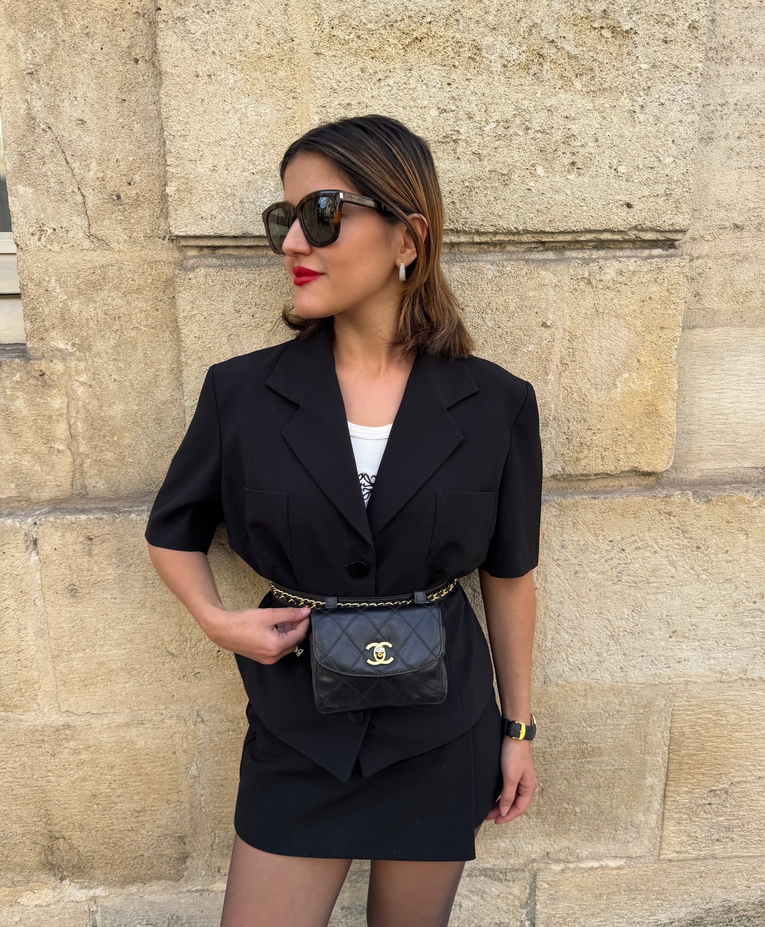 Chanel - Sac ceinture Coco Mark T65