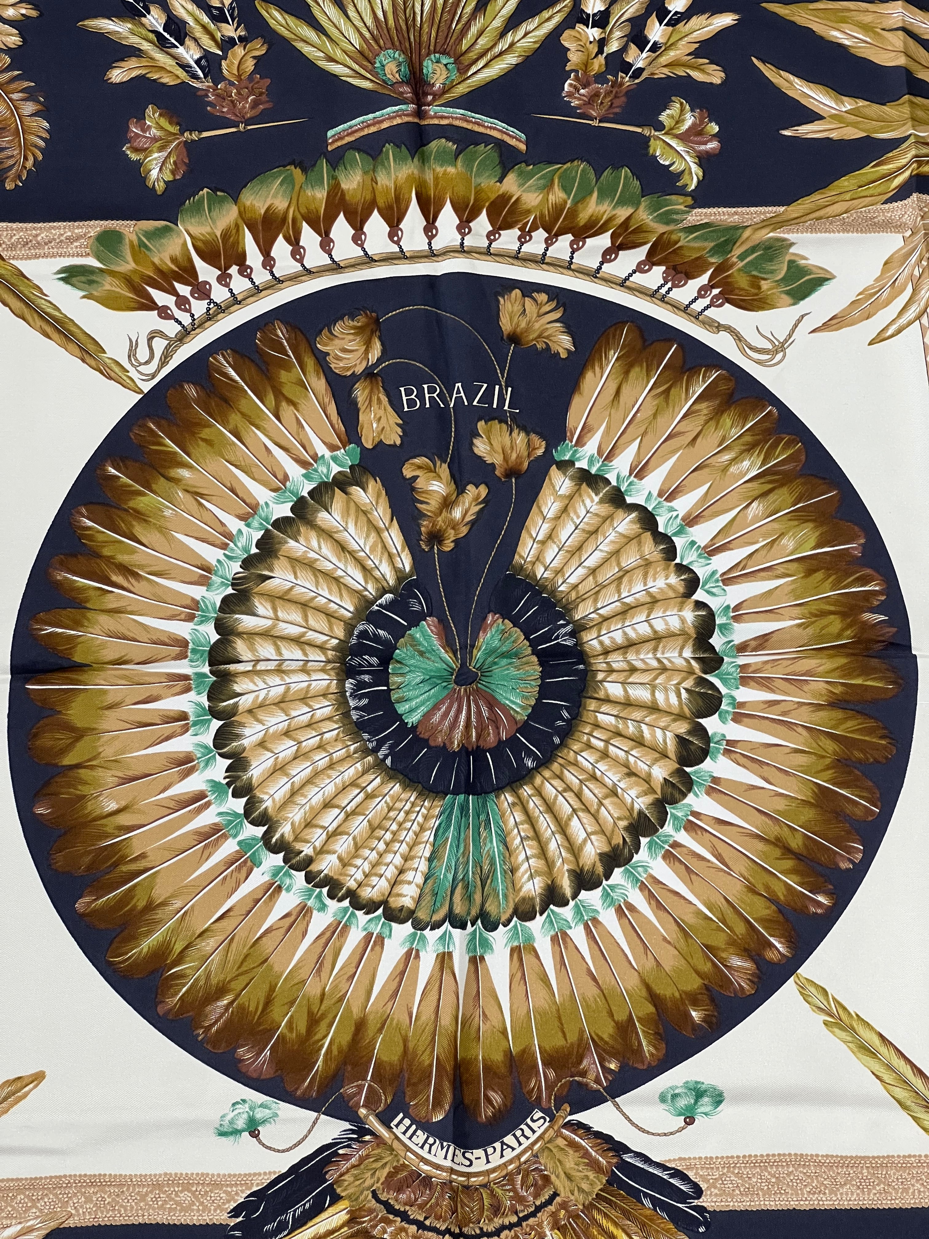 Hermès - Carré 90 « Brazil »