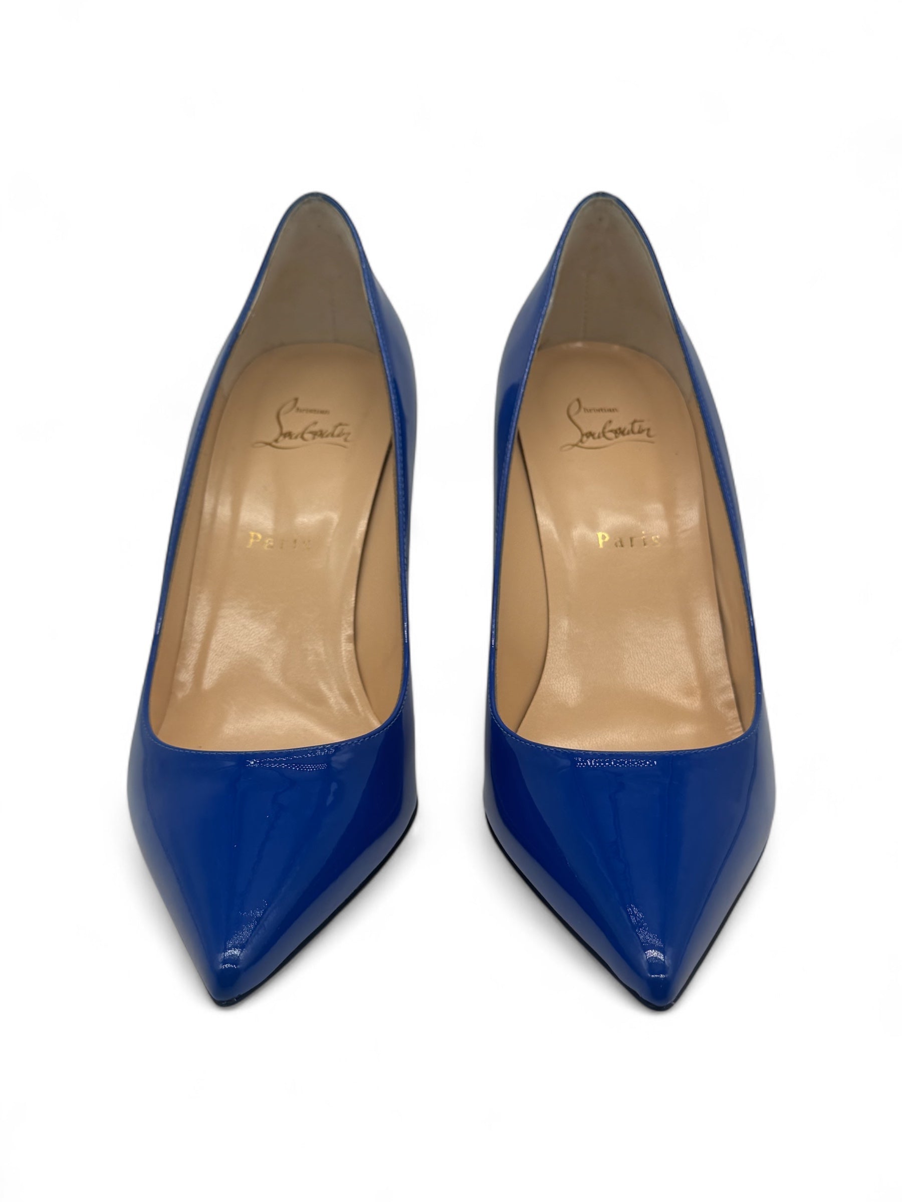 Christian Louboutin - Lackleder-Pumps T40