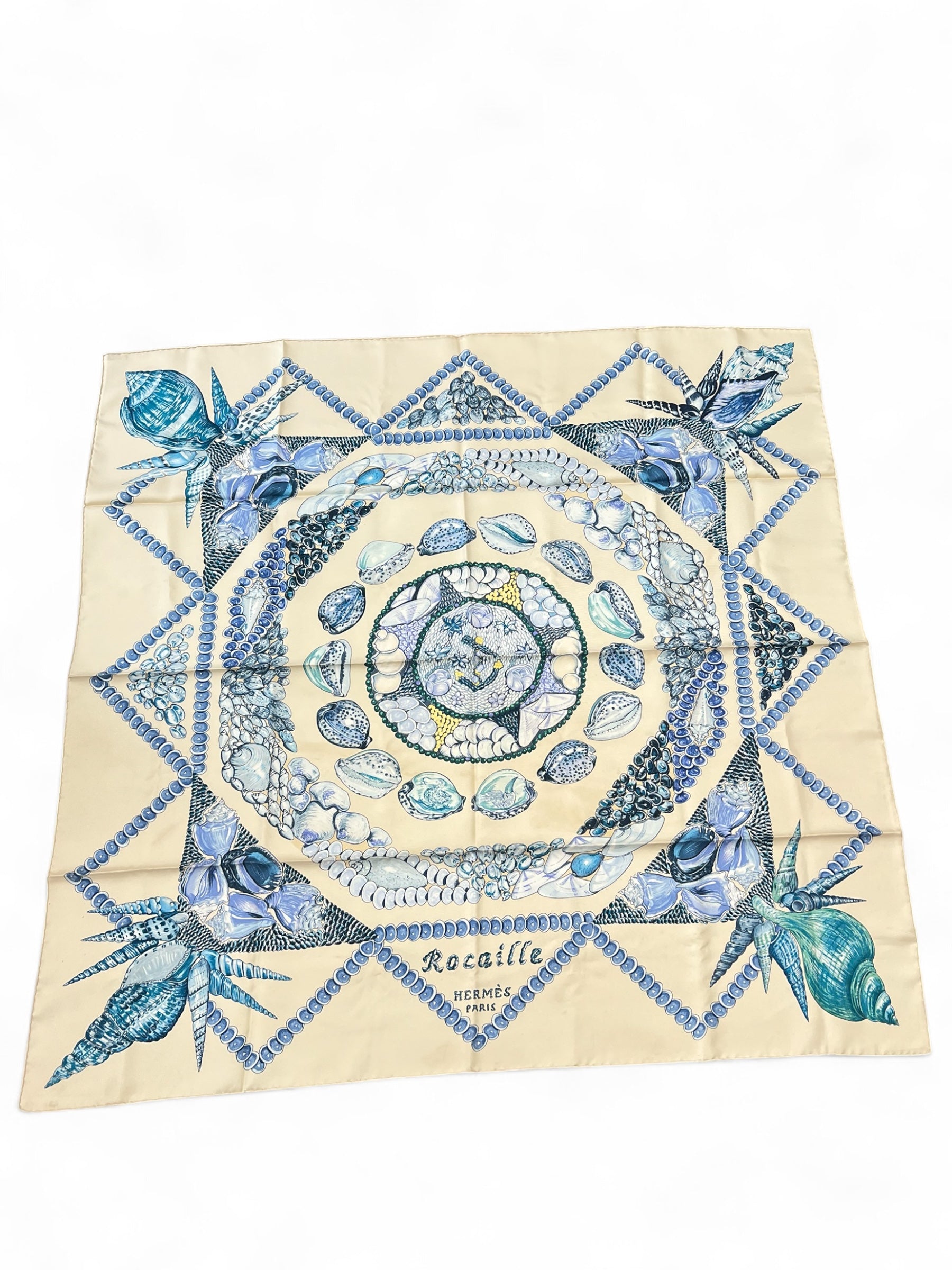 Hermès - Carré 90 « Rocaille »
