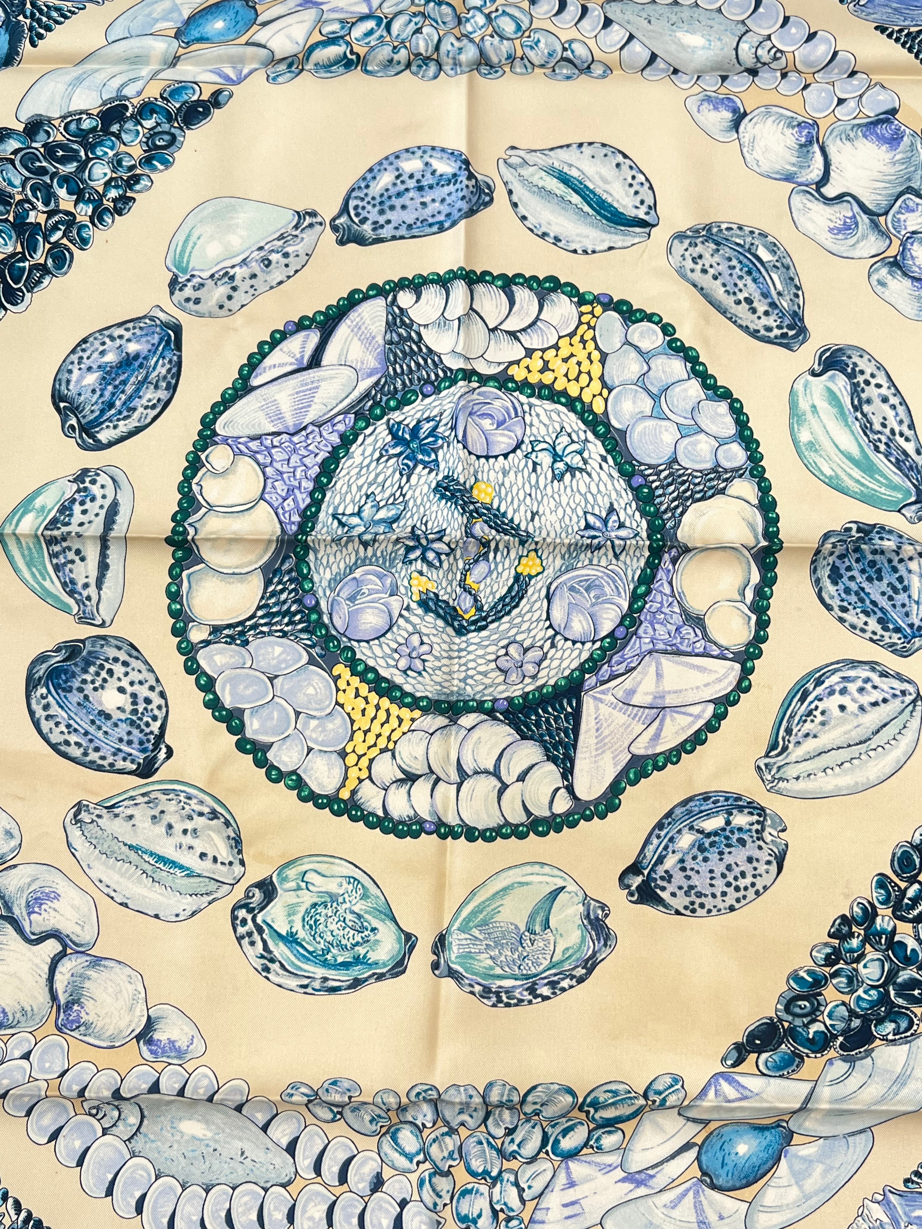 Hermès - Carré 90 « Rocaille »