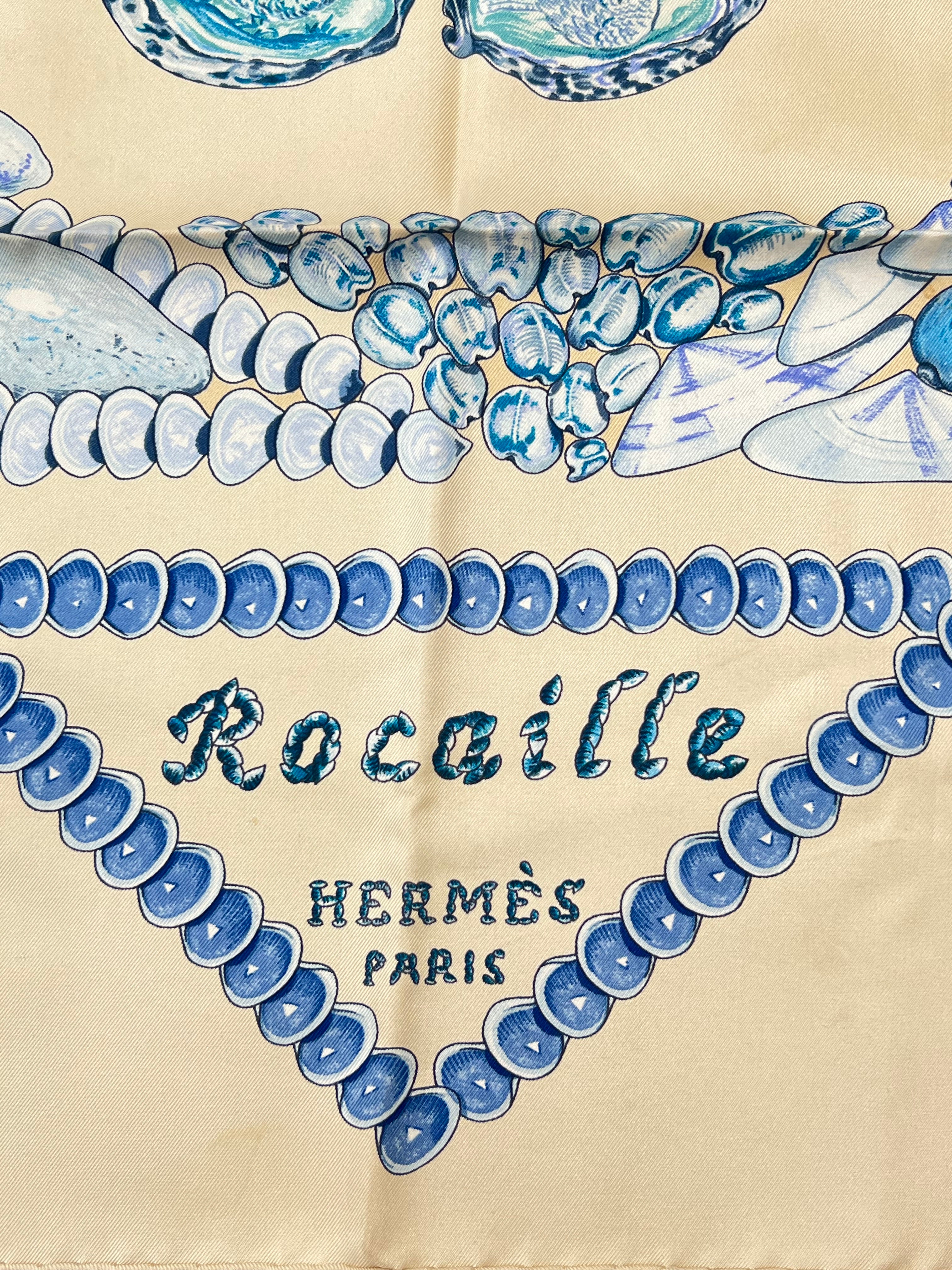 Hermès - Carré 90 « Rocaille »