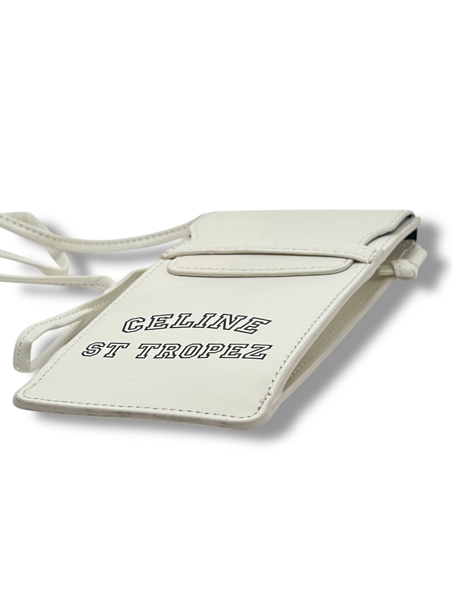 Céline - Étui à lunette ST Tropez blanc