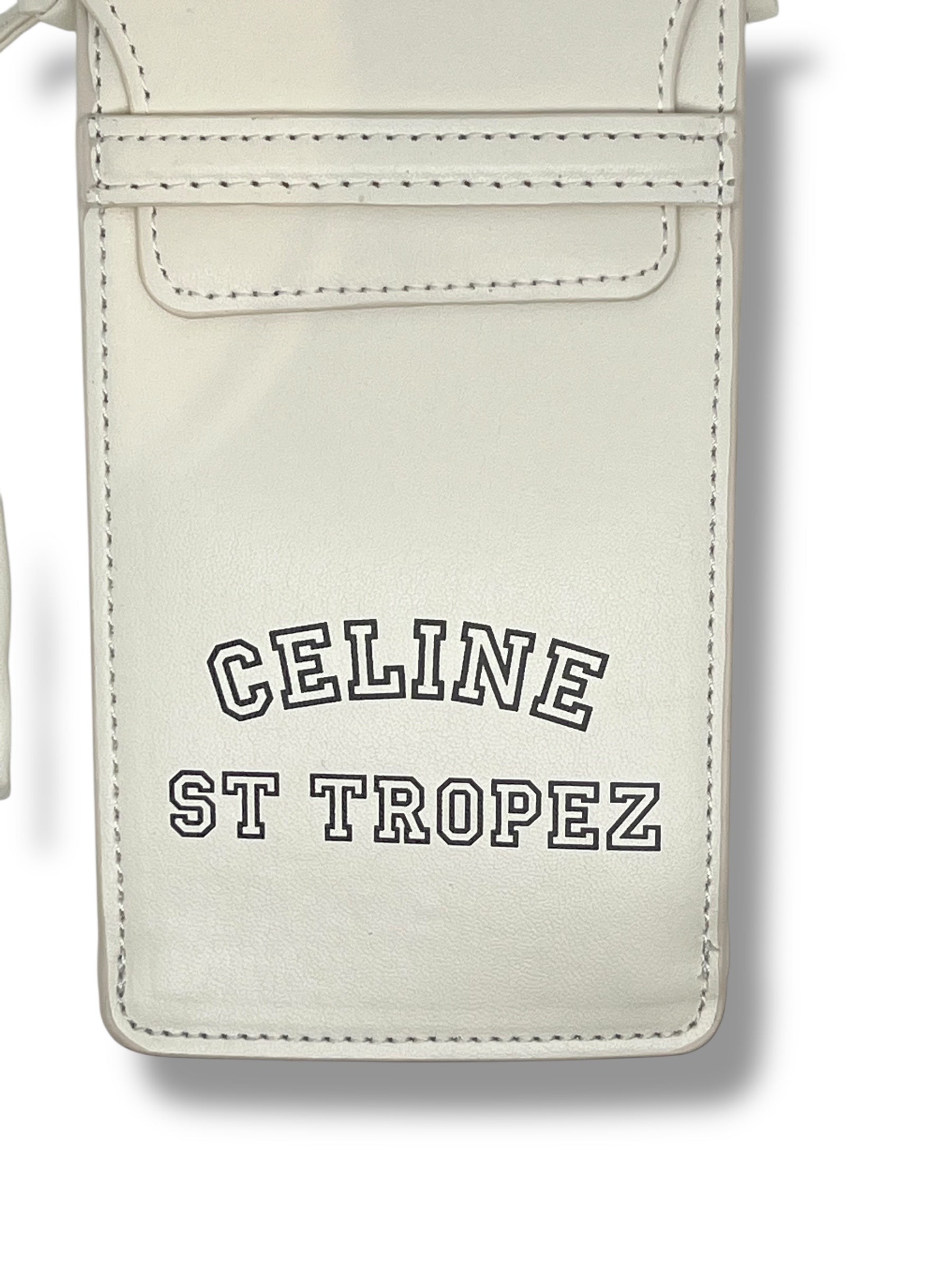 Céline - Étui à lunette ST Tropez blanc