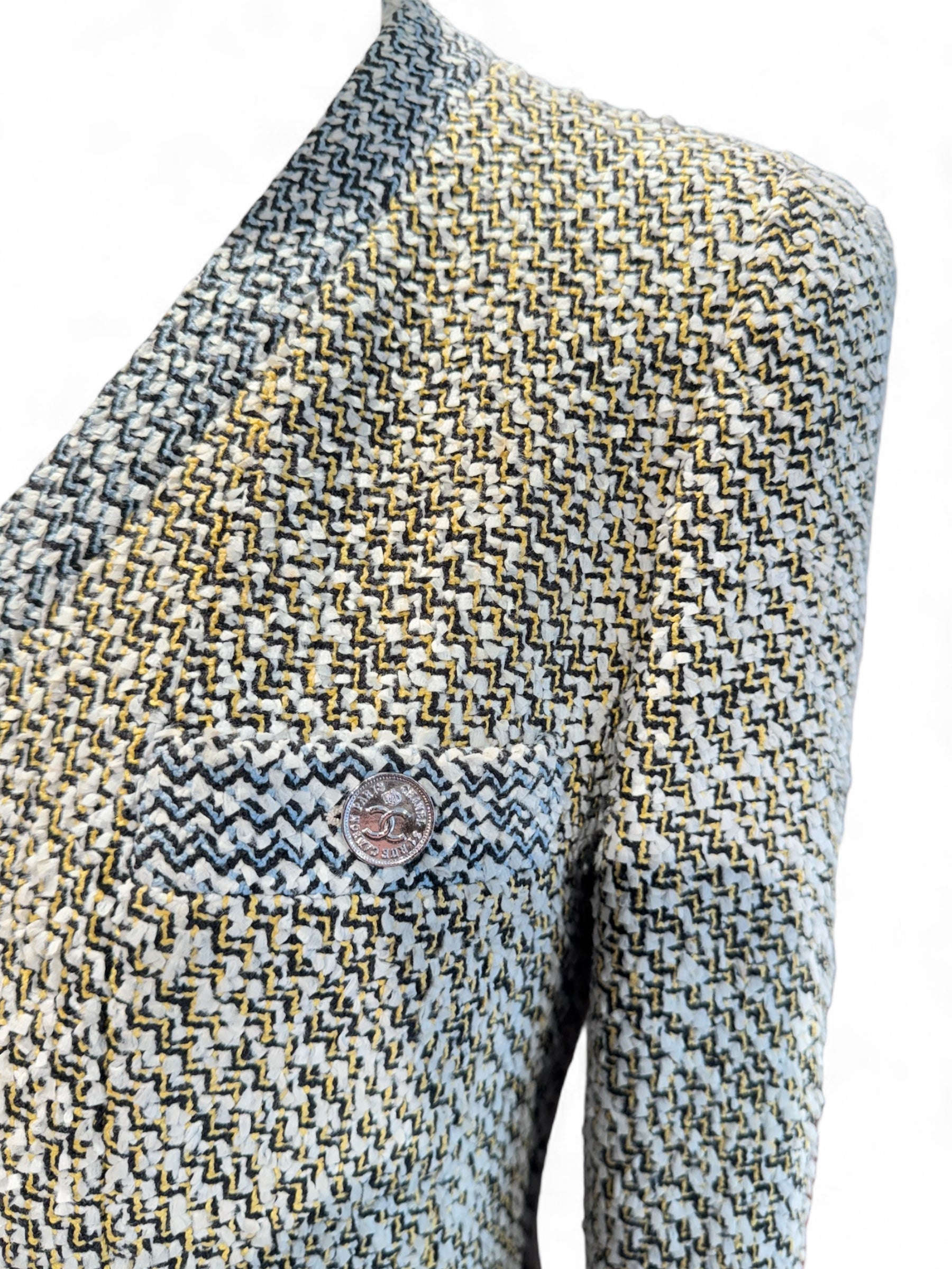 Chanel - Manteau tweed T40