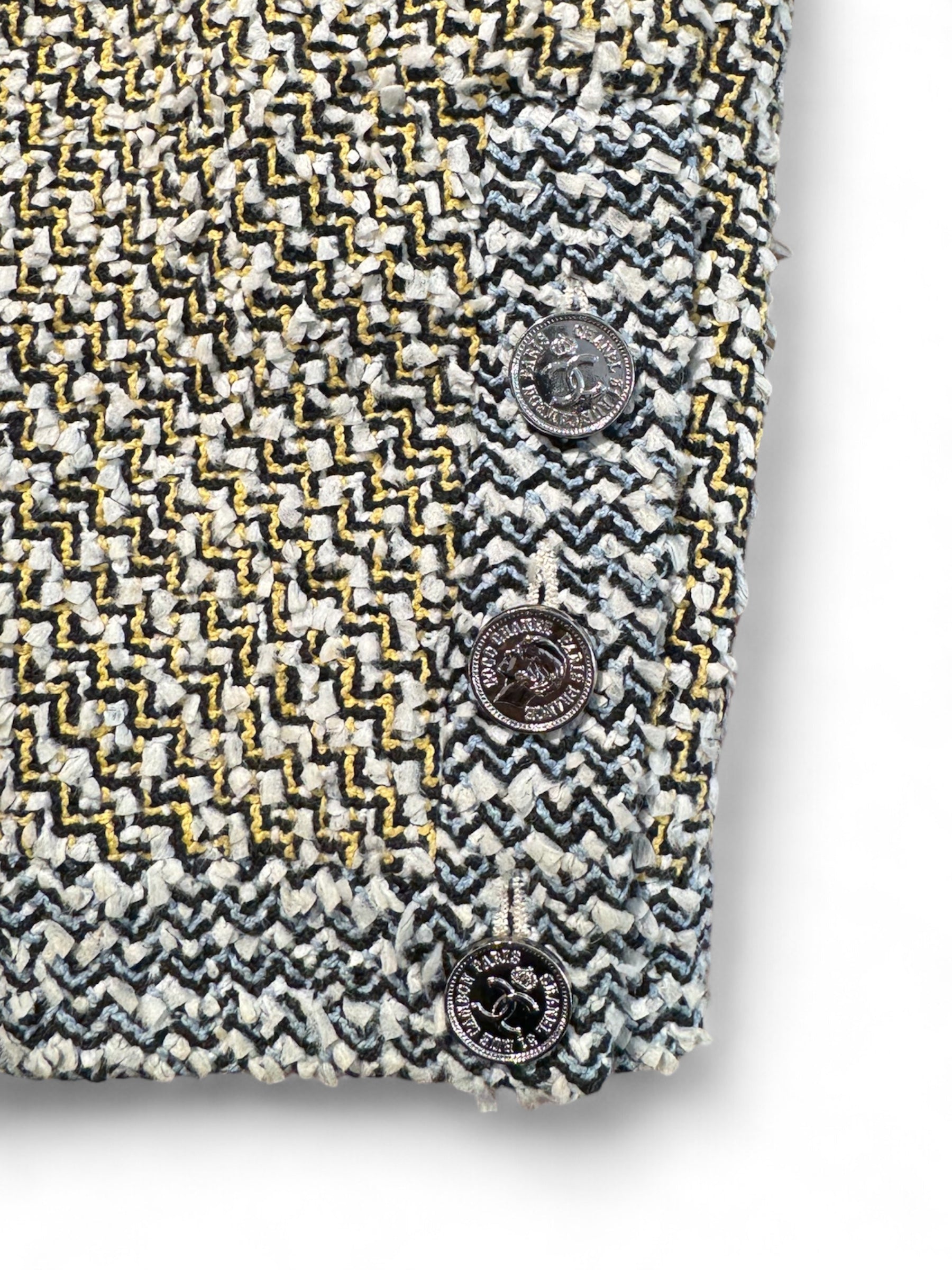 Chanel - Manteau tweed T40