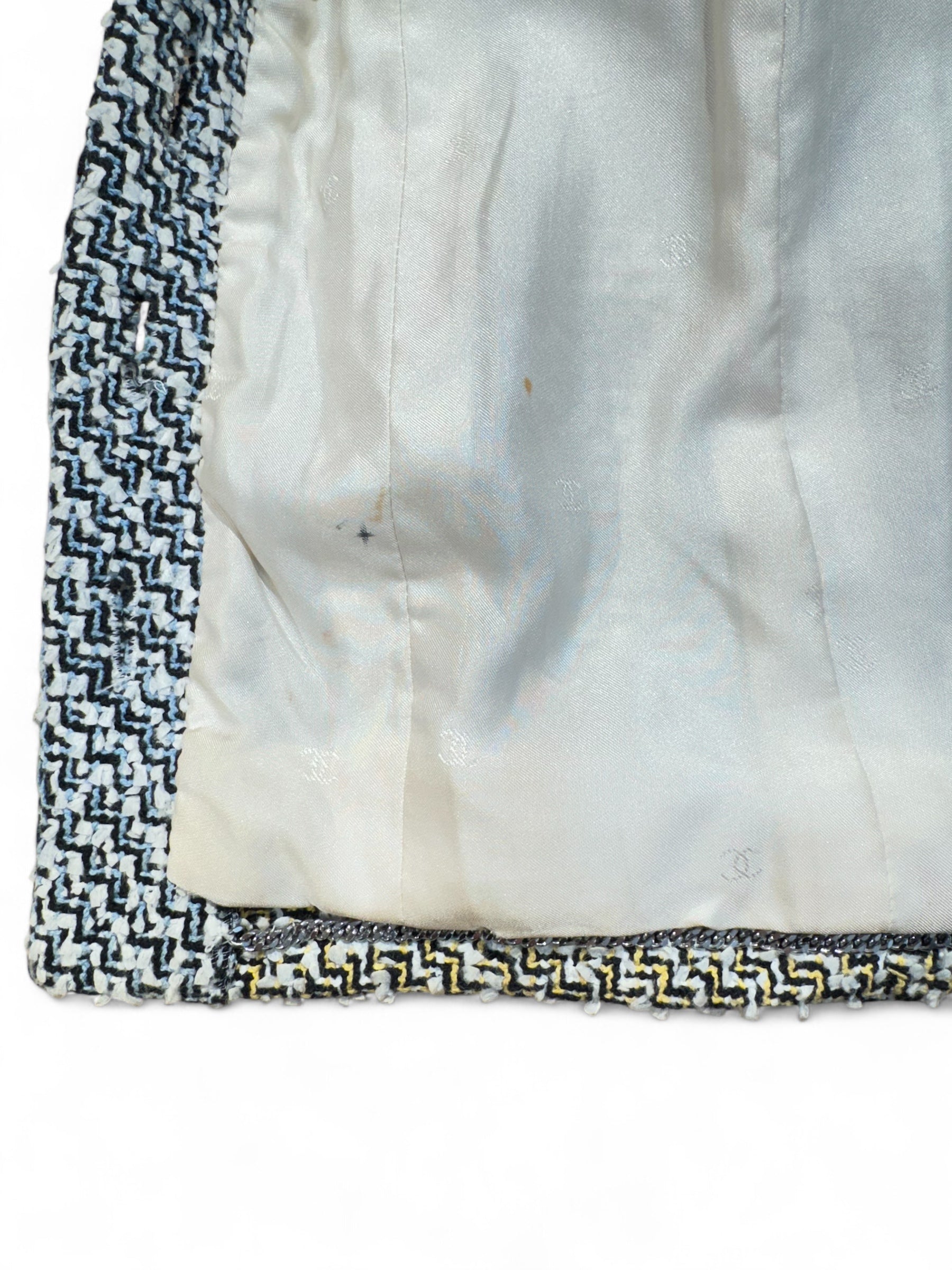Chanel - Manteau tweed T40