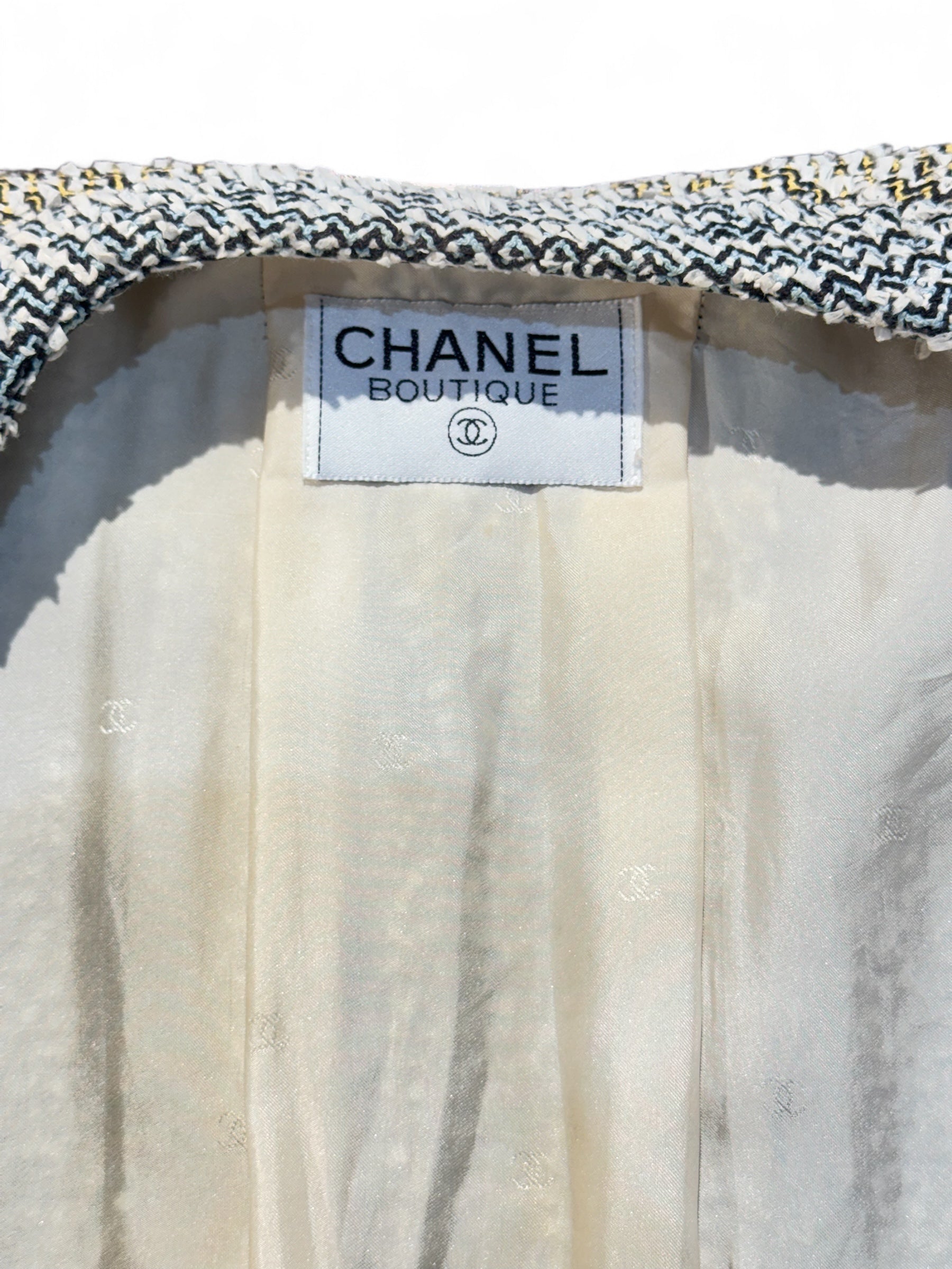 Chanel - Manteau tweed T40