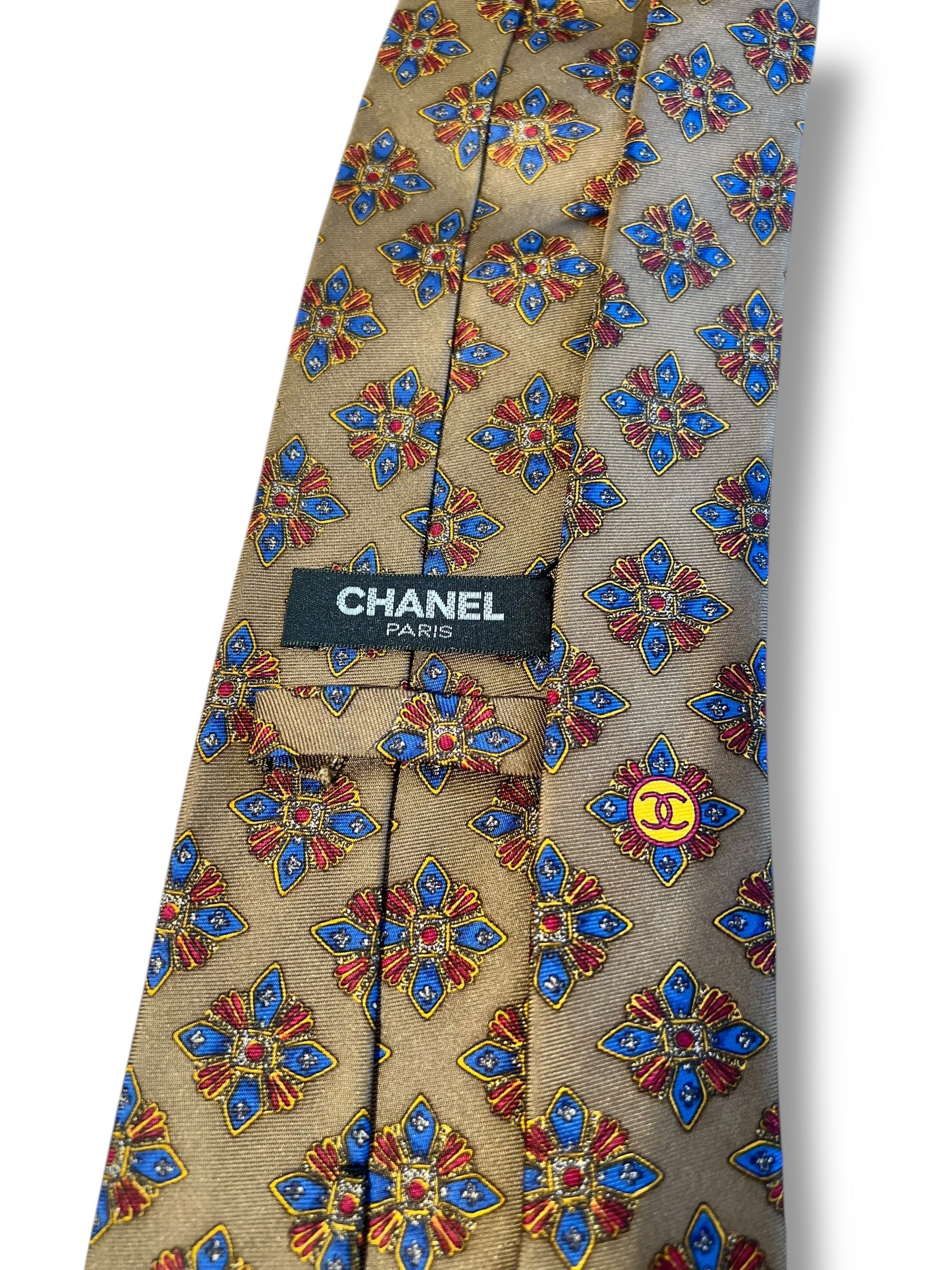 Chanel - Cravate marron