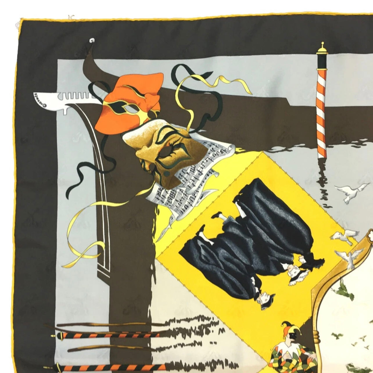 Hermès - Carré 90 « Le Carnaval de Venise »