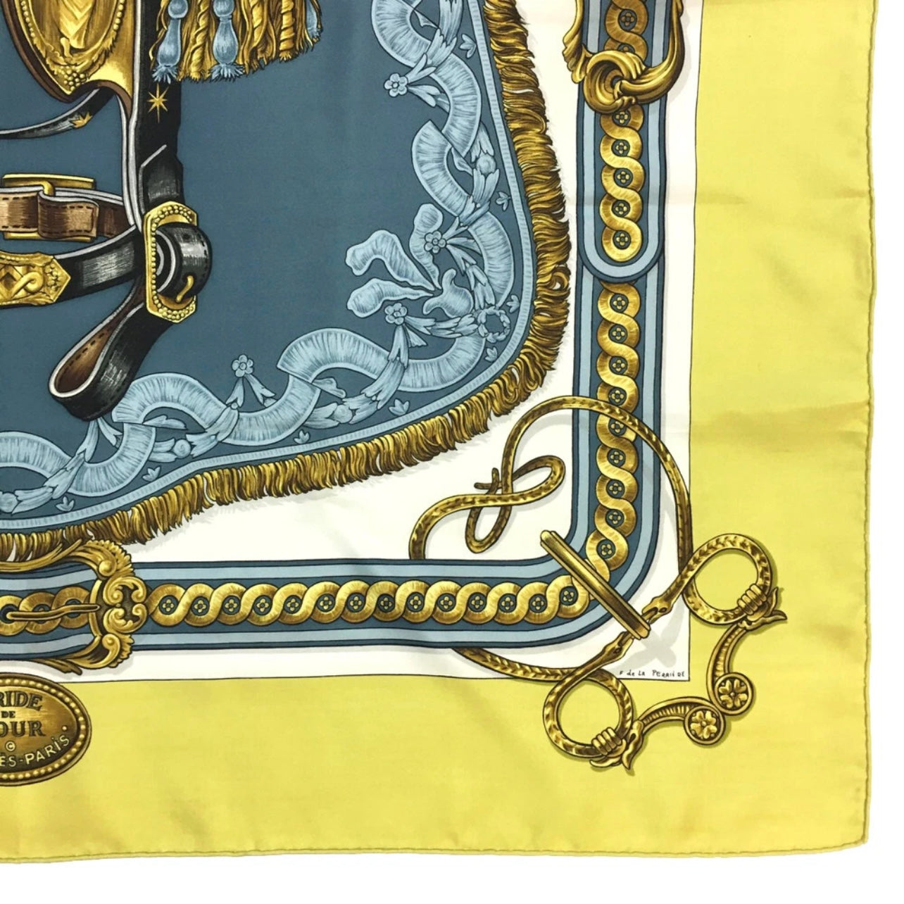 Hermès - Carré 90 « Bride de cour »