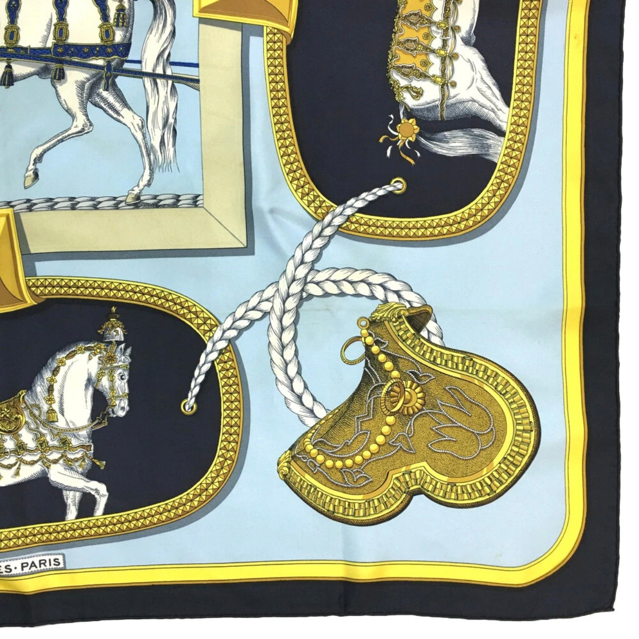Hermès - Quadrat 90 « Großer Prunk »