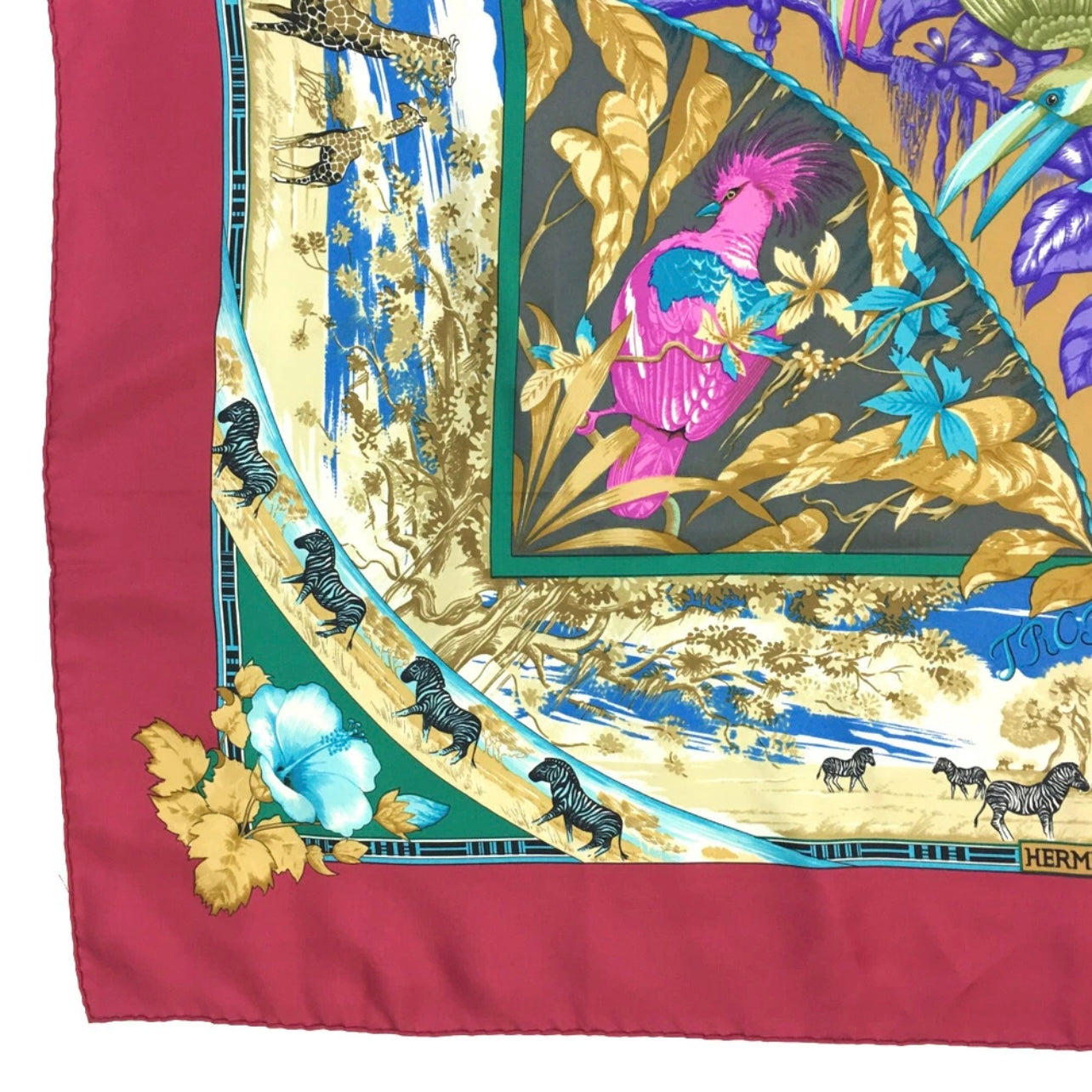 Hermès - Carré 90 « Tropiques »