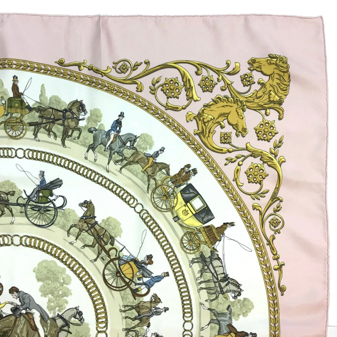 Hermès - Carré 90 “The Longchamps Promenade”