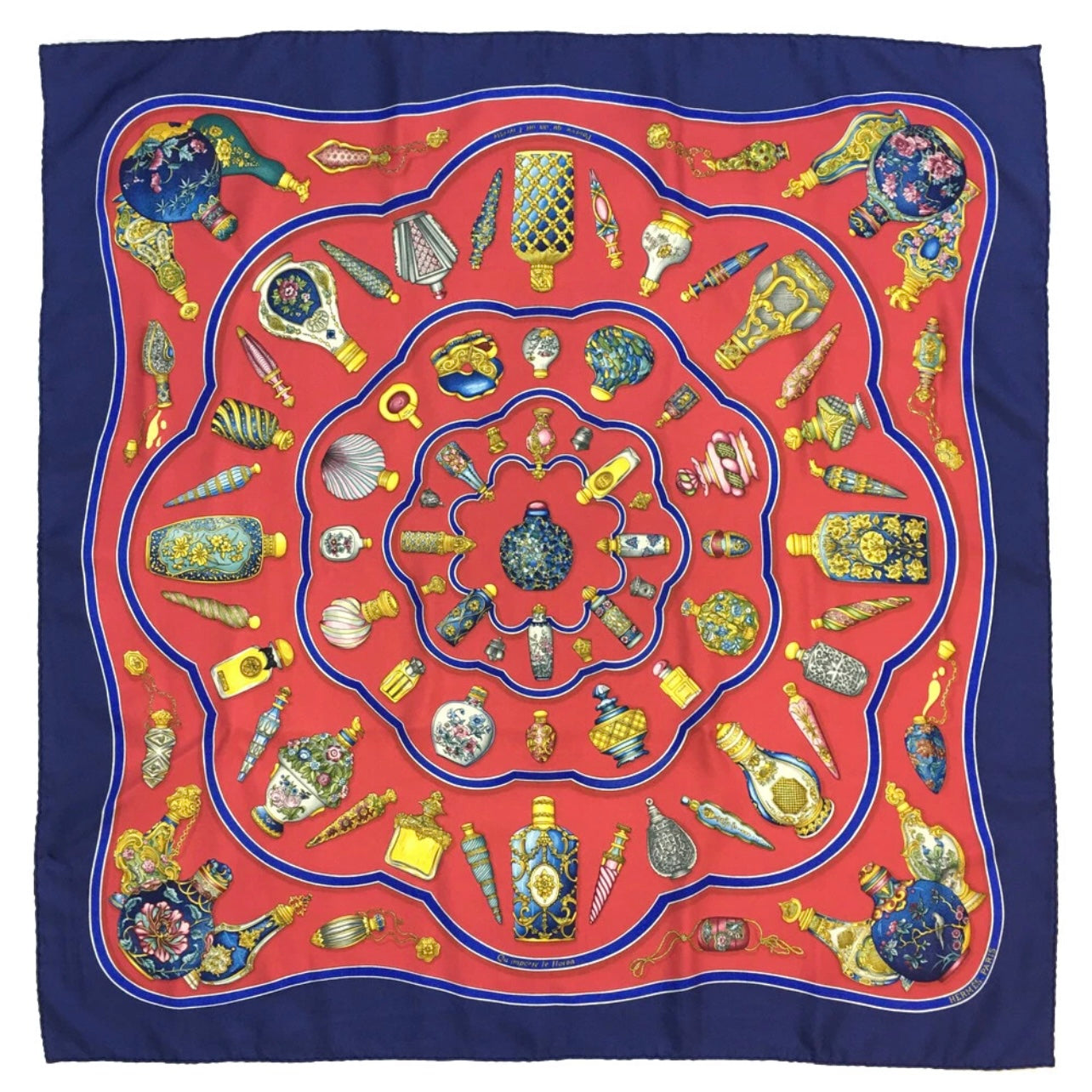 Hermès - Carré 90 « Qu’importe le flacon »