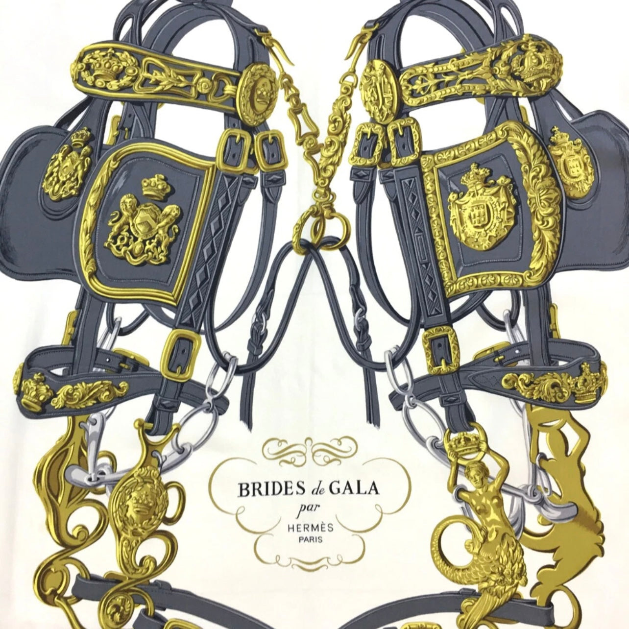 Hermès - Carré 90 « Brides de Gala »
