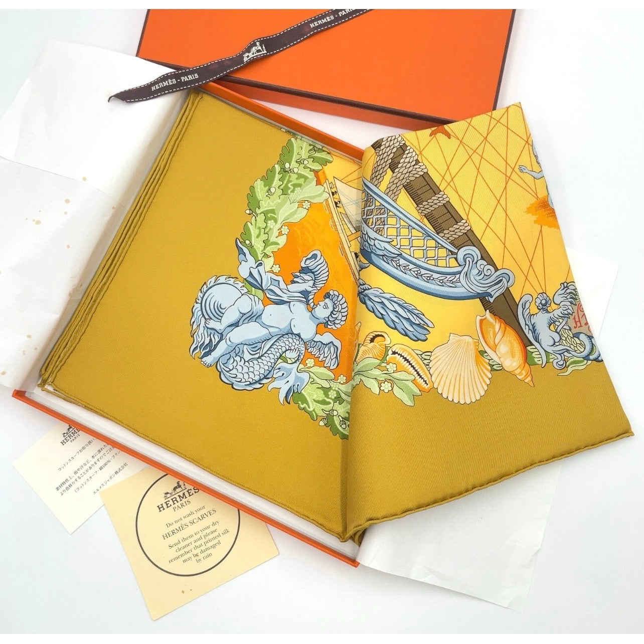 Hermès - Quadrat 90 « Ozeanische Wanderung »