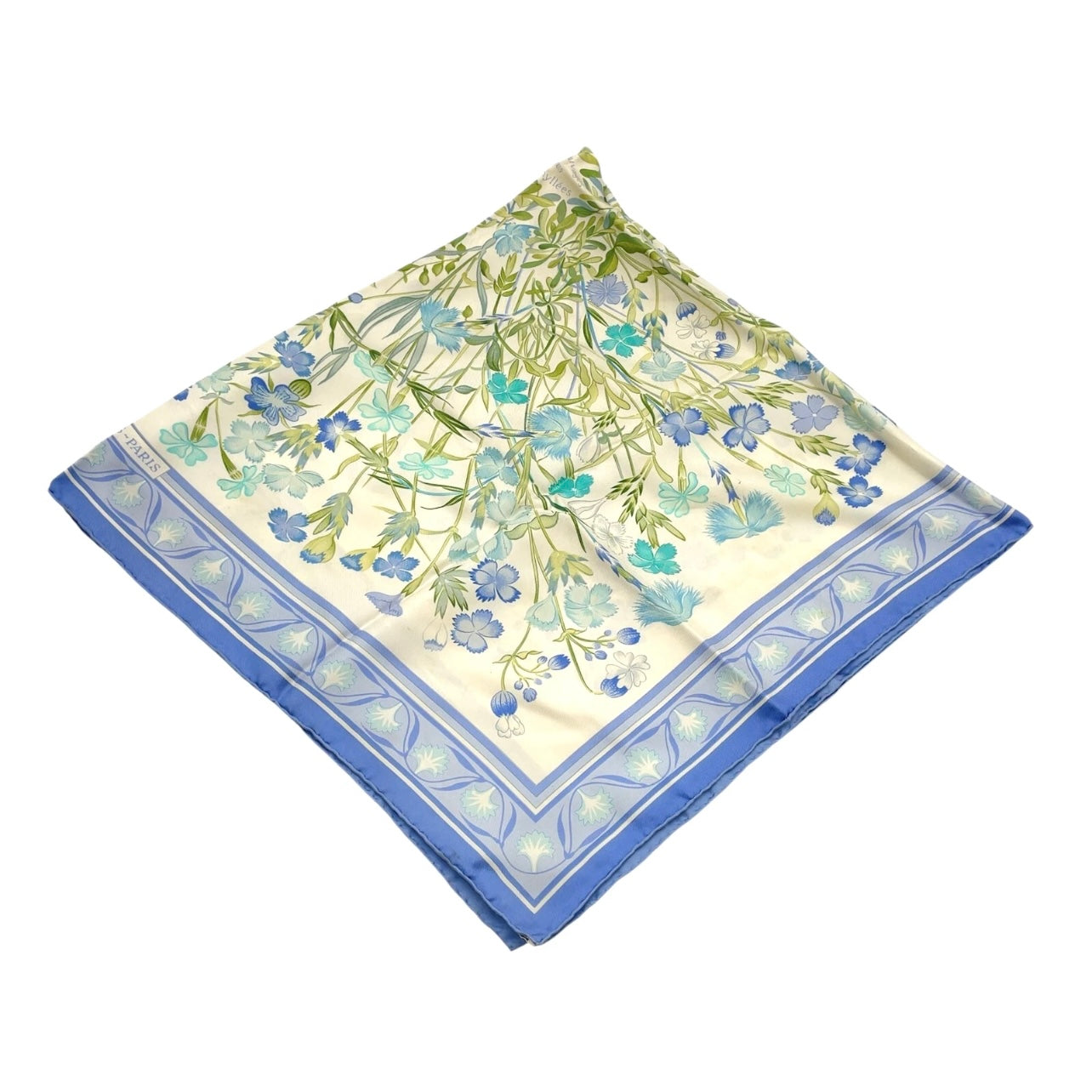 Hermès - Carré 90 « Oeillets sauvages et autres Caryophyllé