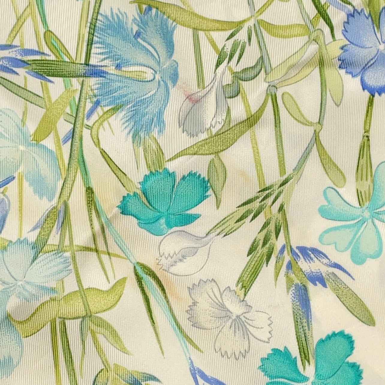 Hermès - Carré 90 « Oeillets sauvages et autres Caryophyllé