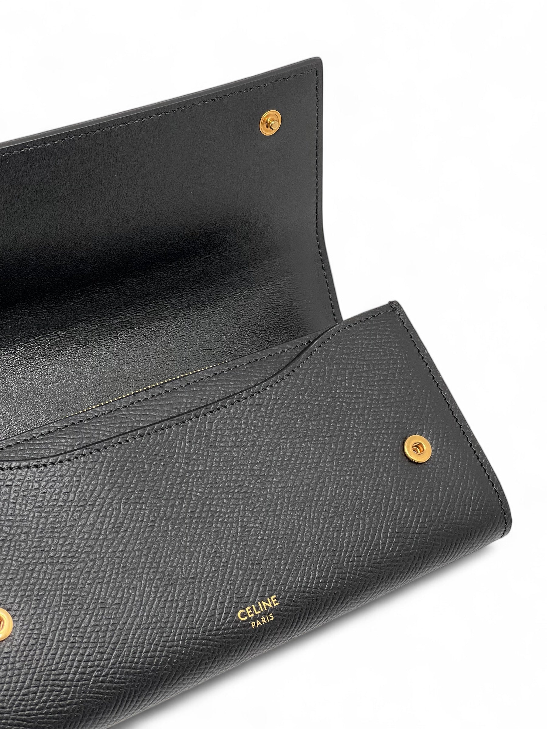 Céline - Portefeuille cuir grainé