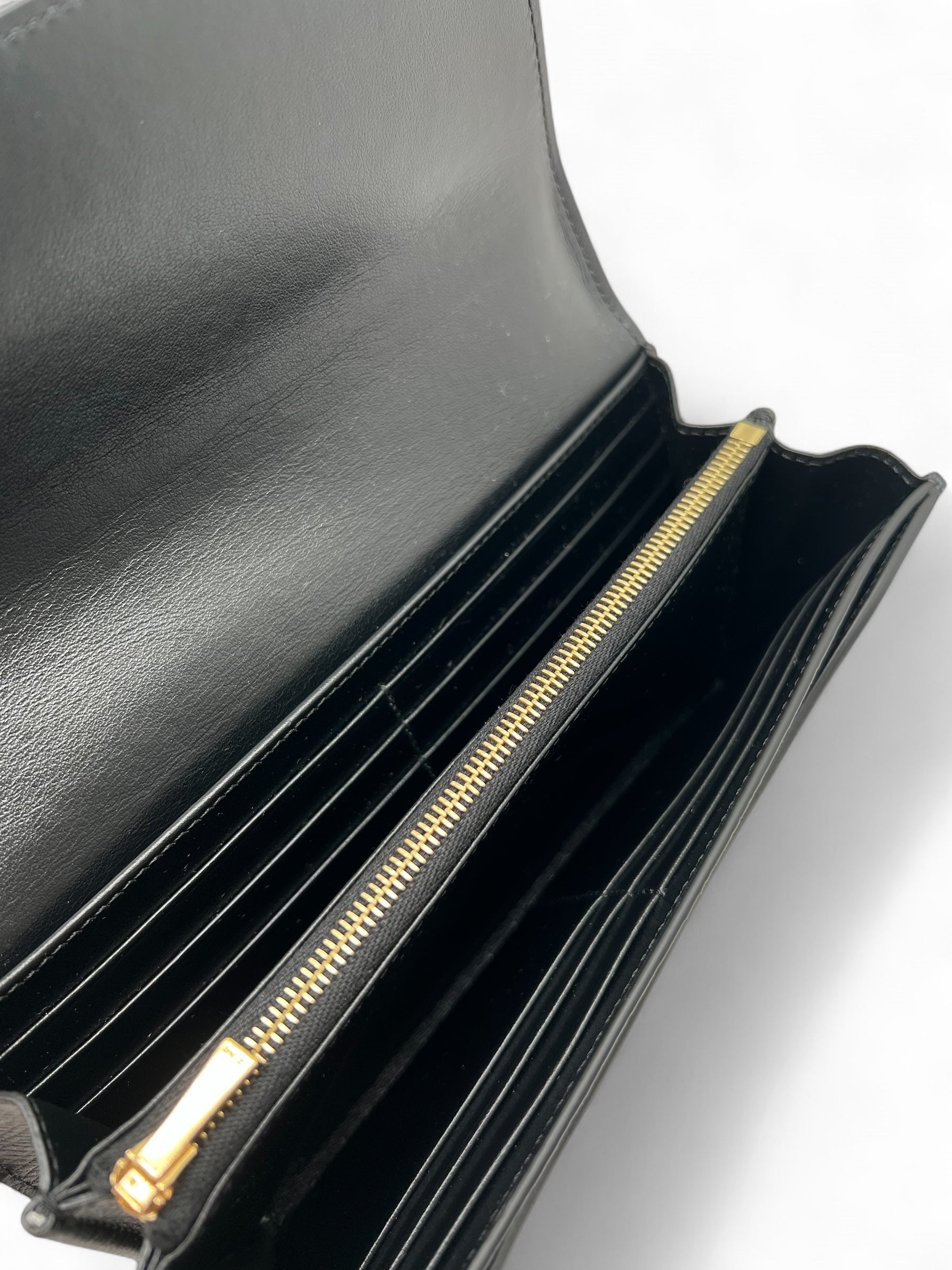 Céline - Portefeuille cuir grainé