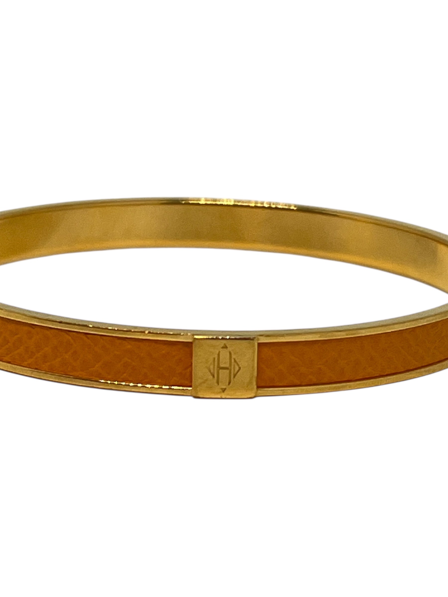 Hermès - Bracelet jaune T70