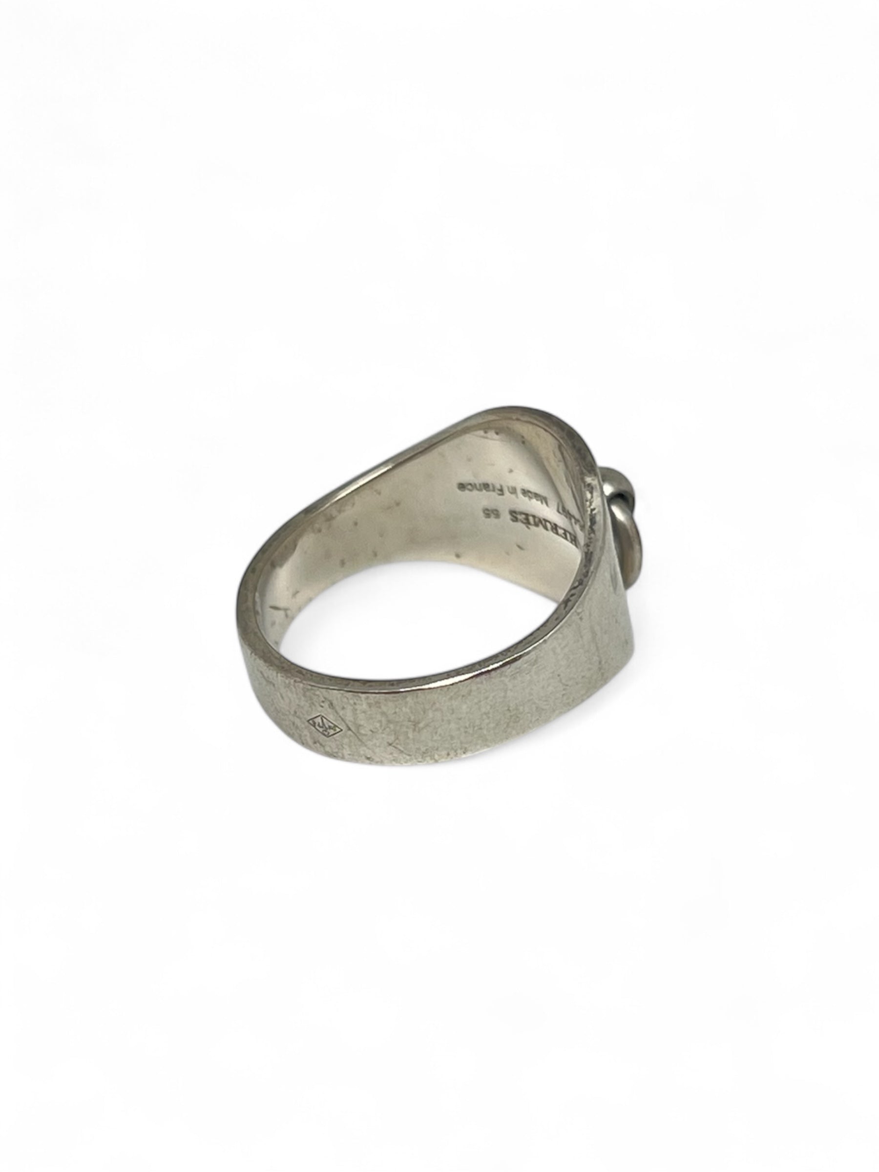 Hermès - Bague en argent vintage T55