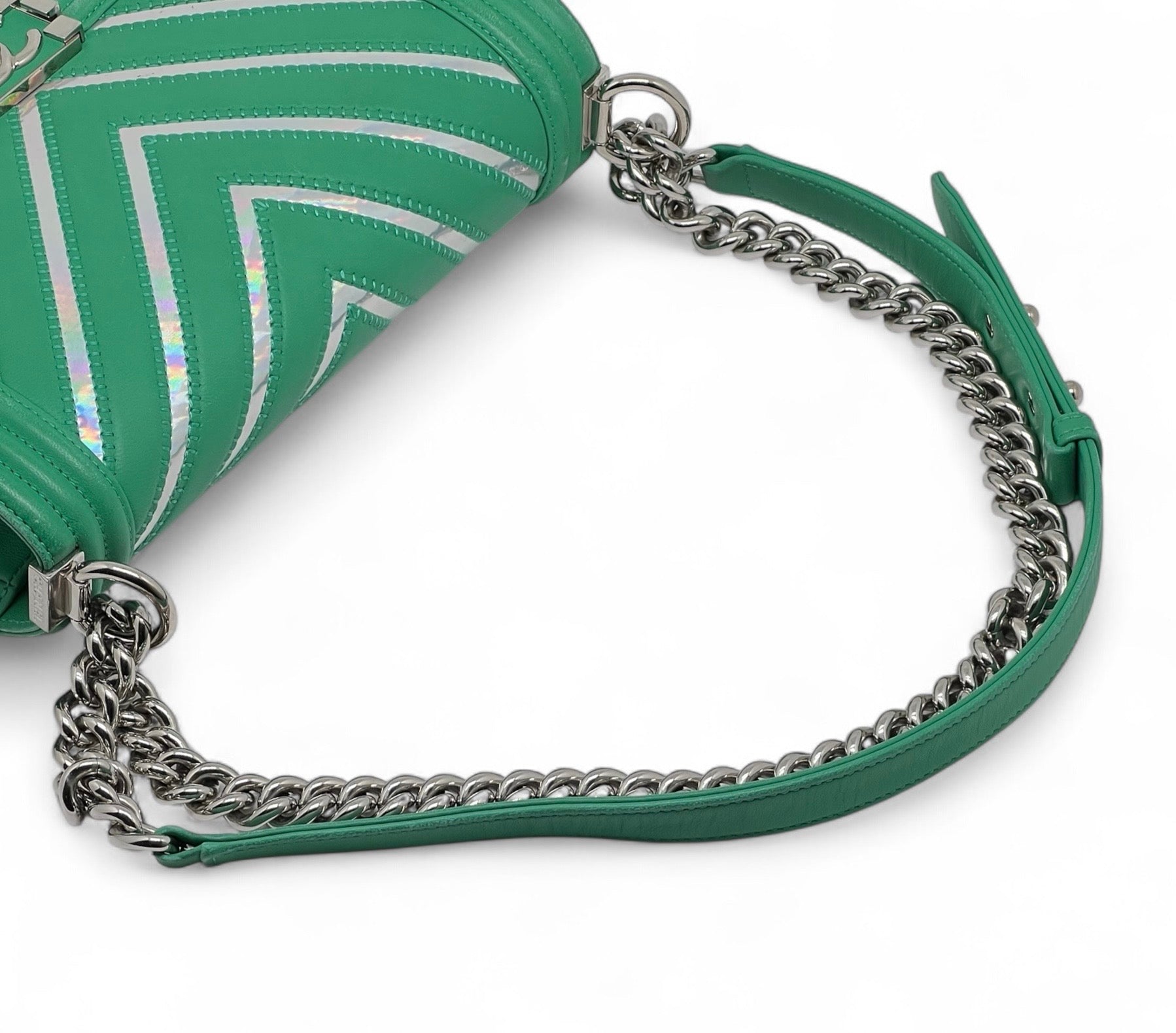 Chanel - Sac Boy Vert édition limité