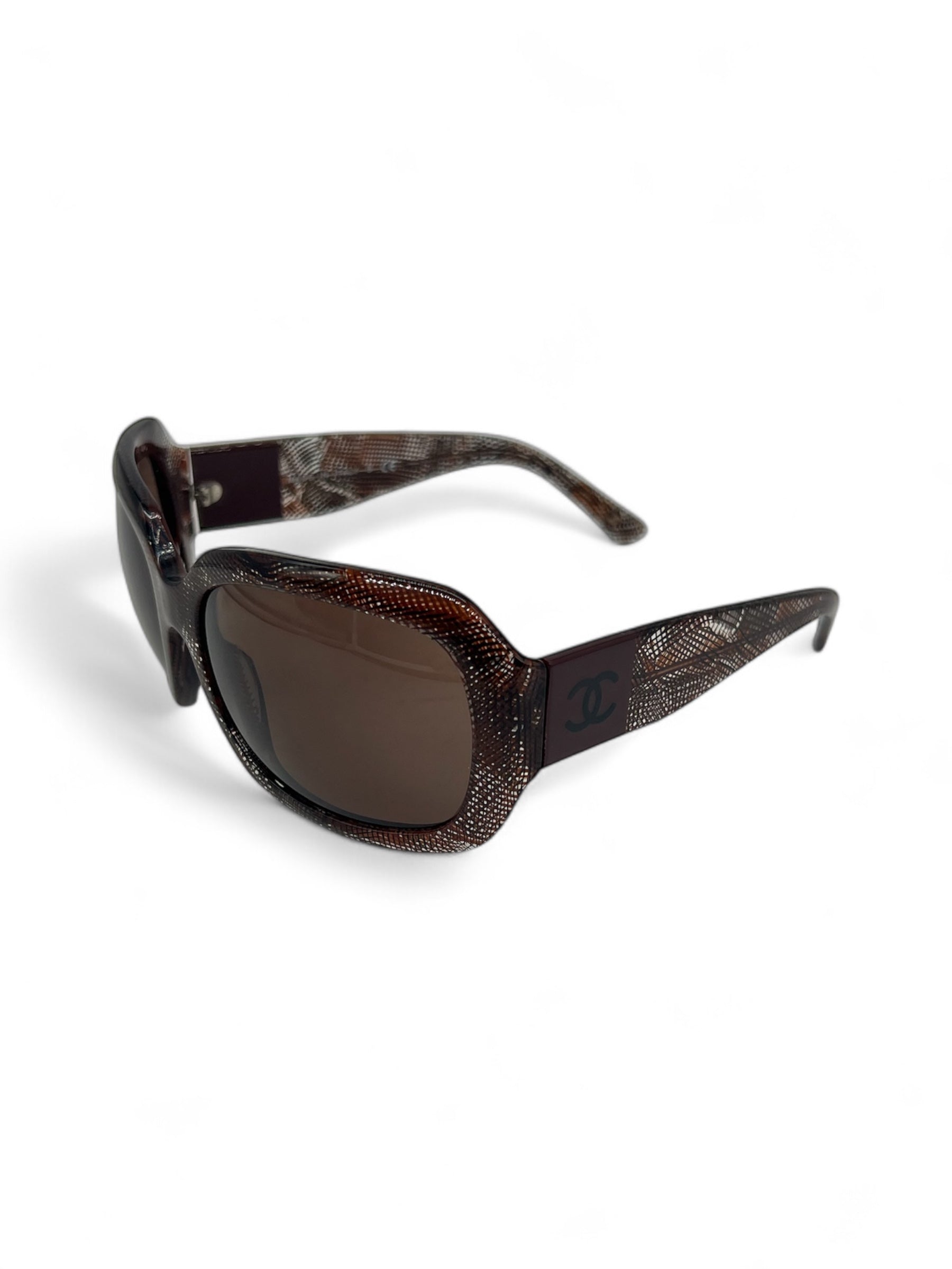 Chanel - Lunettes de soleil marron