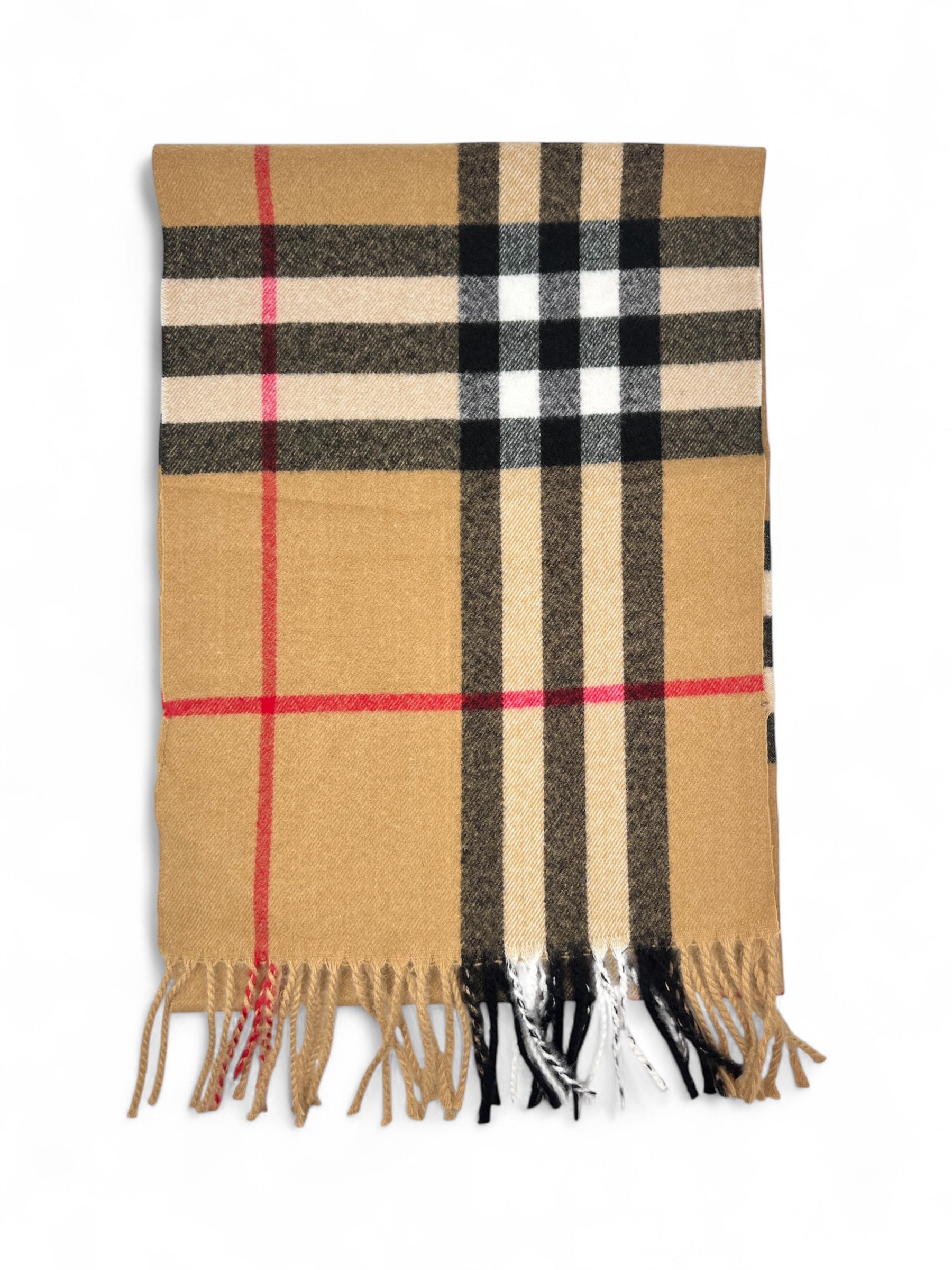Burberry - Écharpe en cachemire tartan