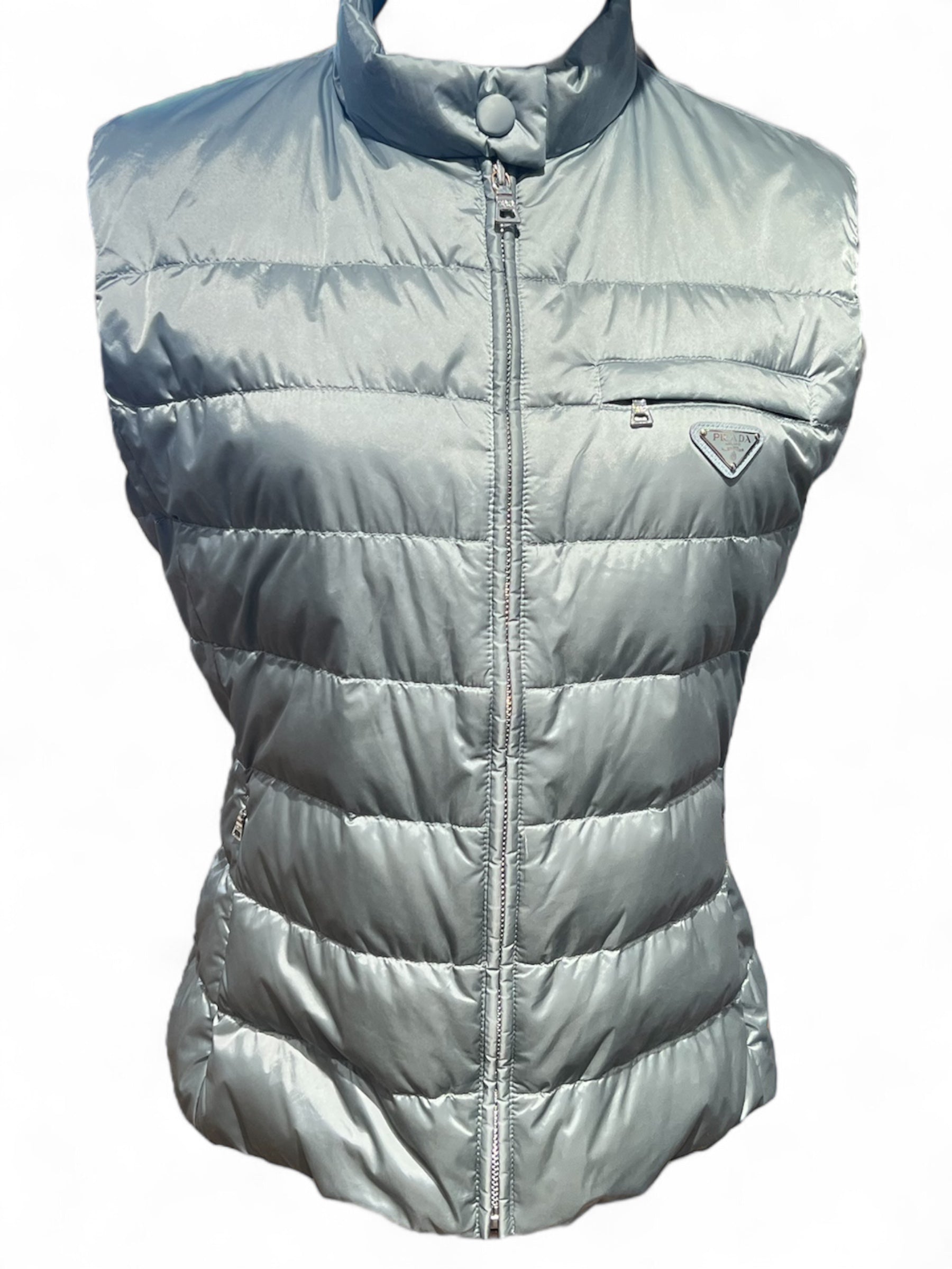 Prada - Doudoune sans manches T44/T40 FR