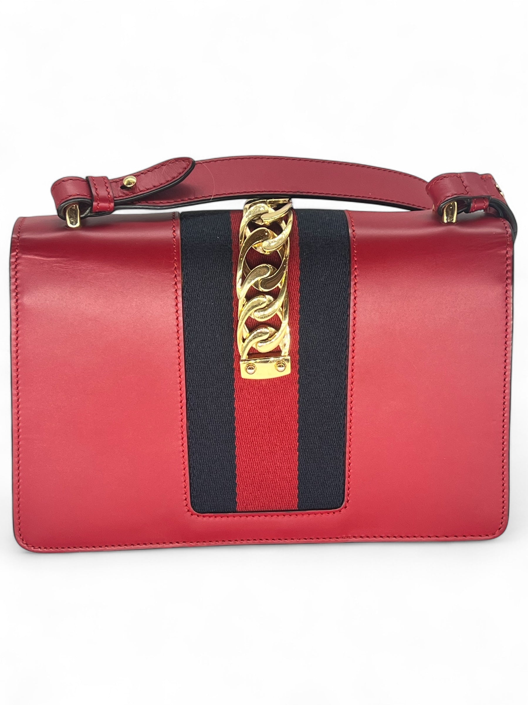 Gucci - Sac Sylvie rouge