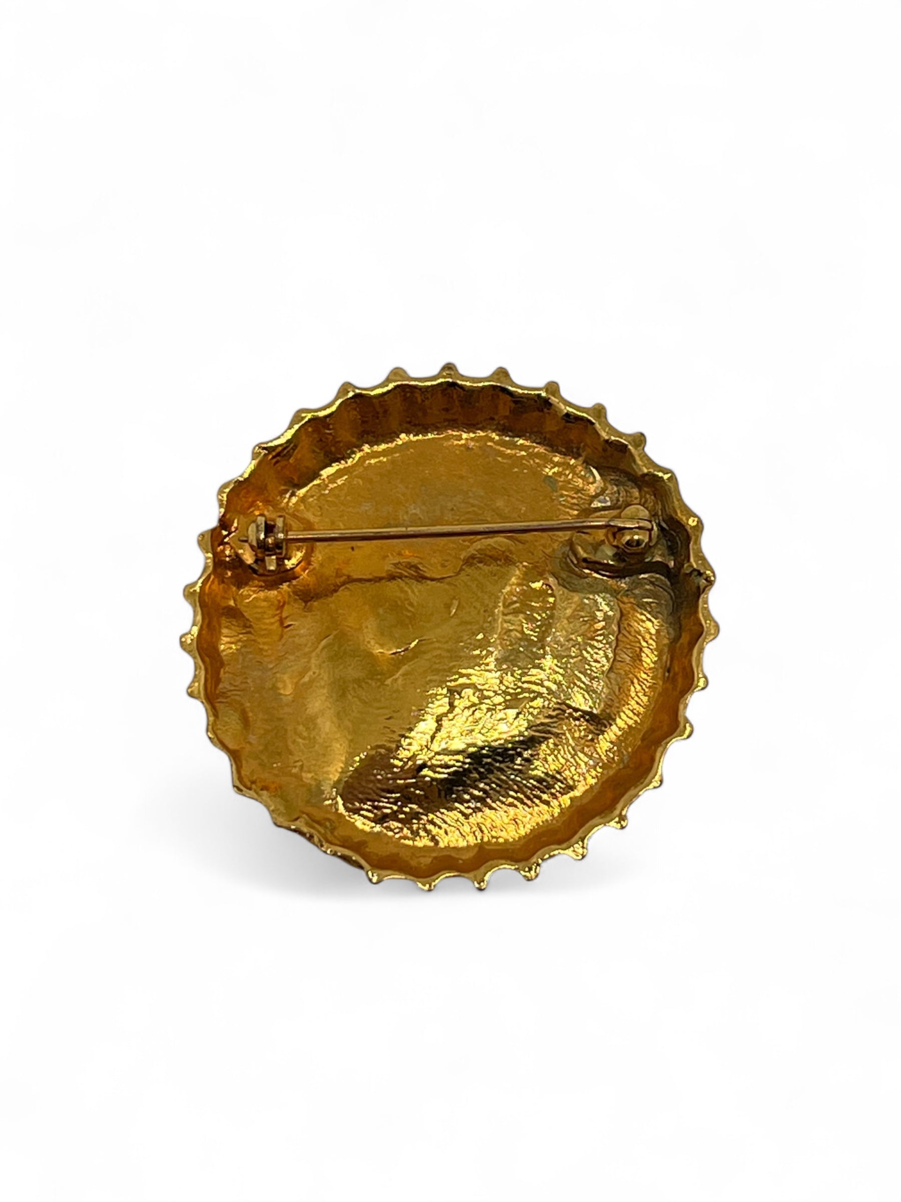 Dior - Gold brooch
