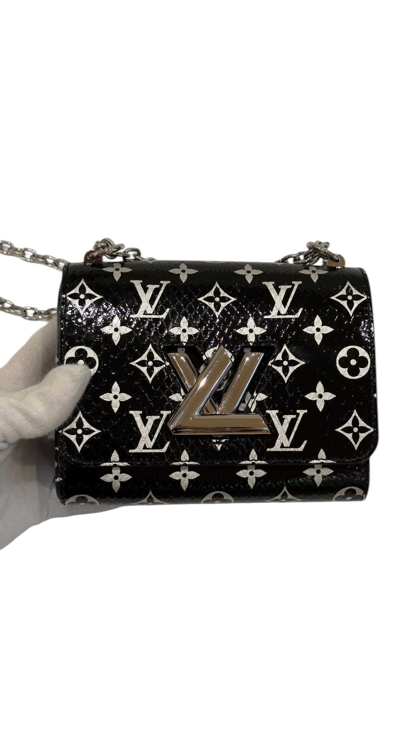 Louis Vuitton - small Twist bag, limited edition, python