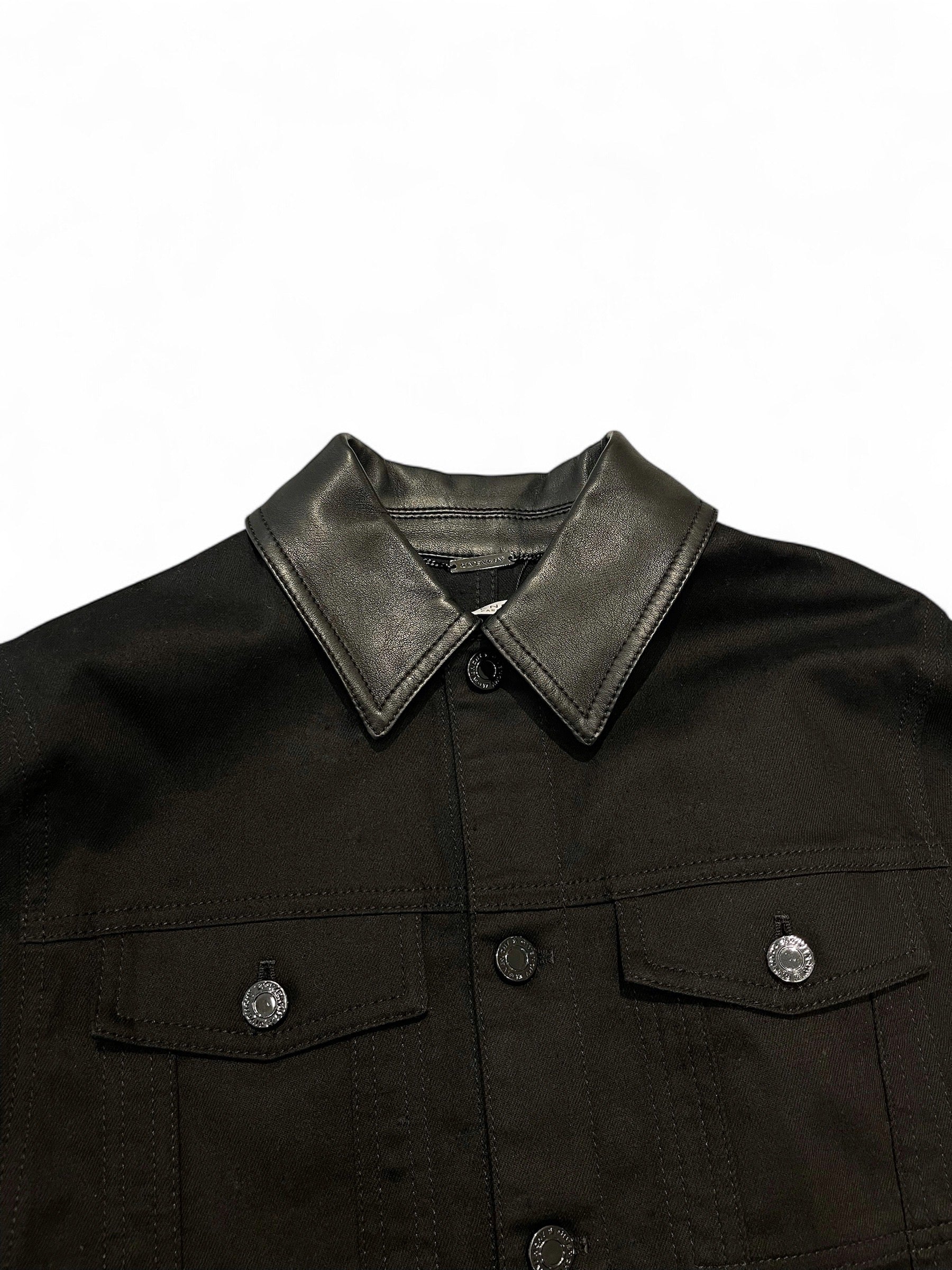 Givenchy - Denim cape T36