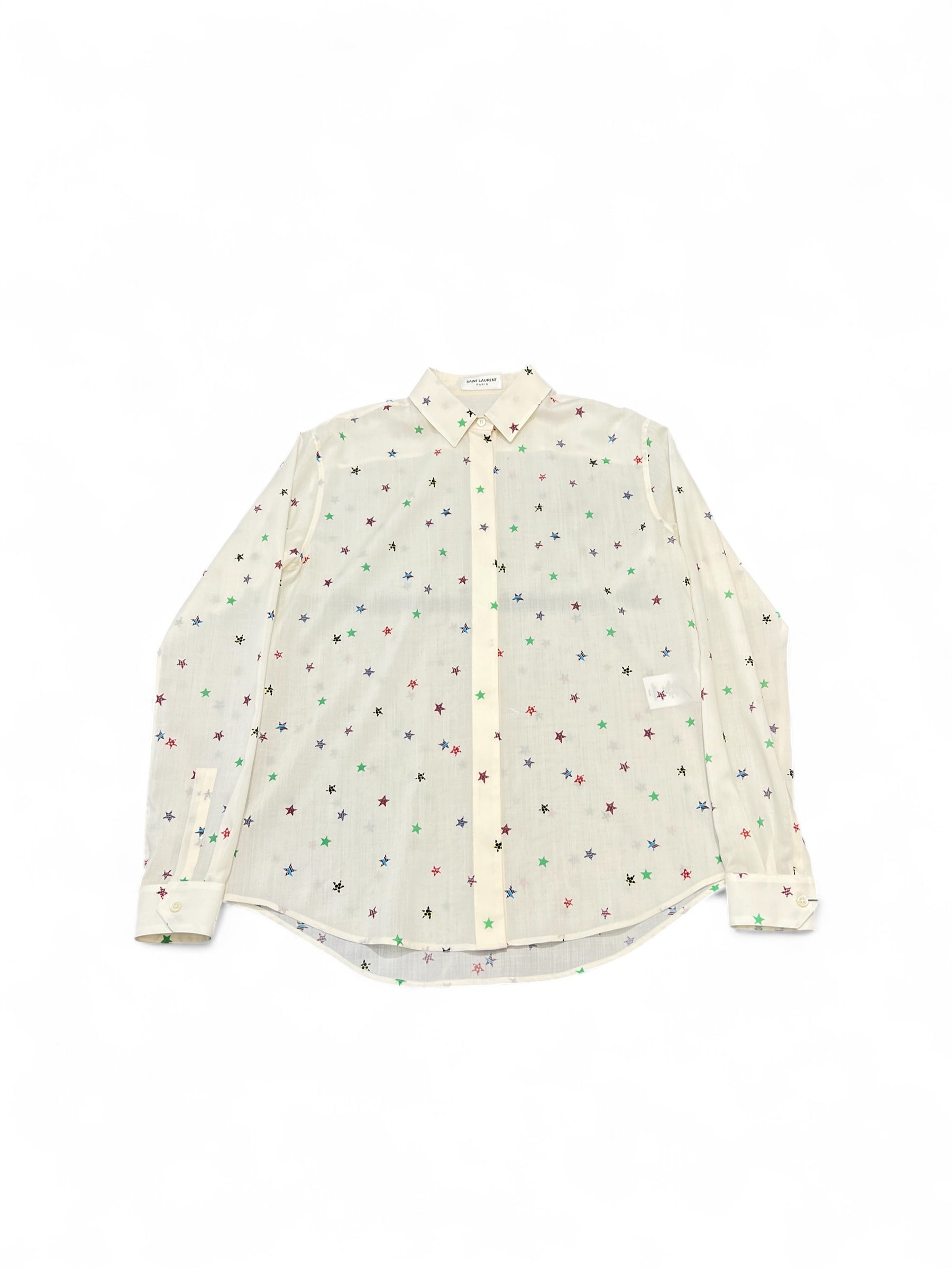 Saint Laurent - Chemise étoiles T40