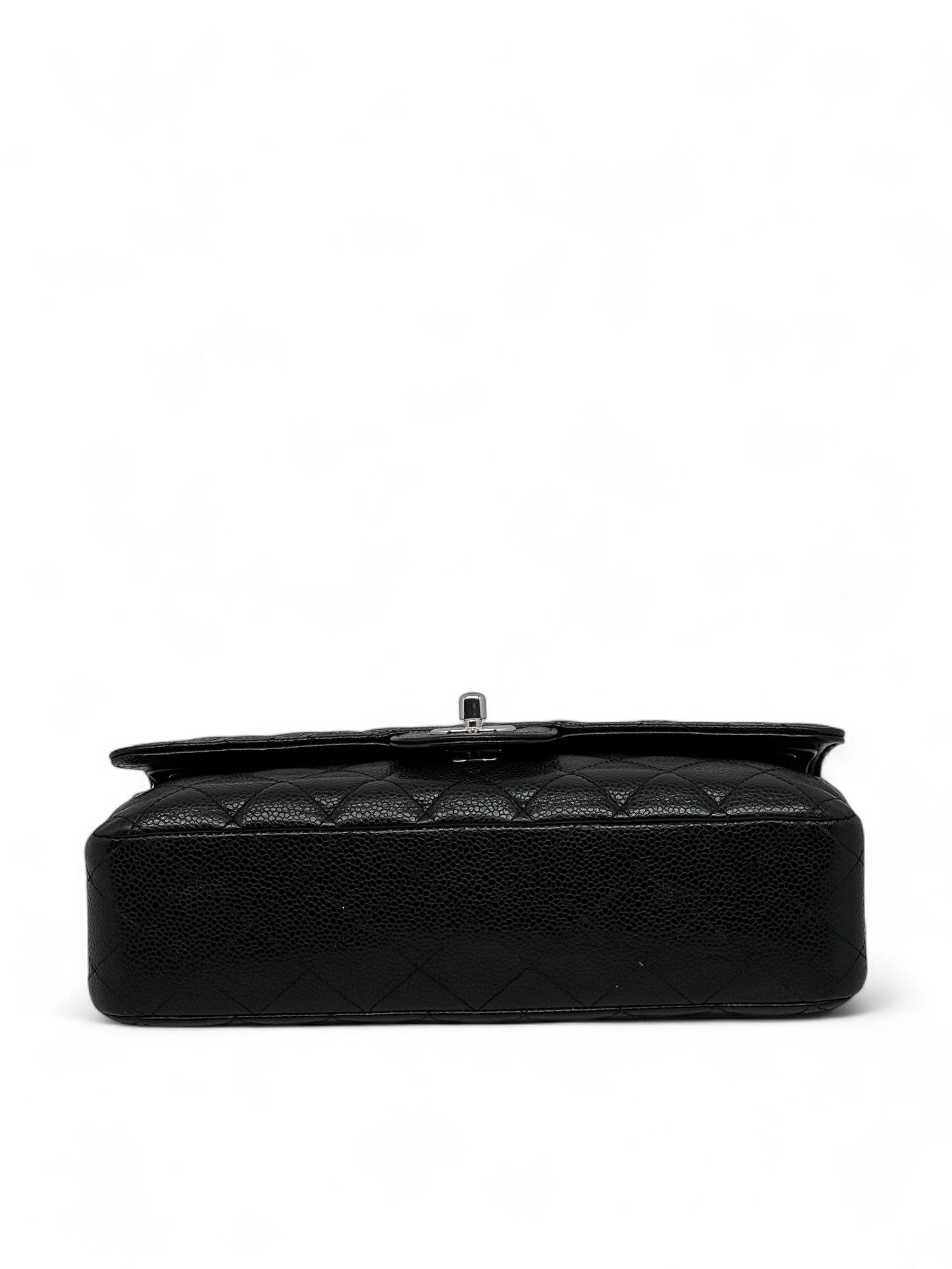 Tasche Timeless 25 Kaviarleder 11.12 doppelte Klappe