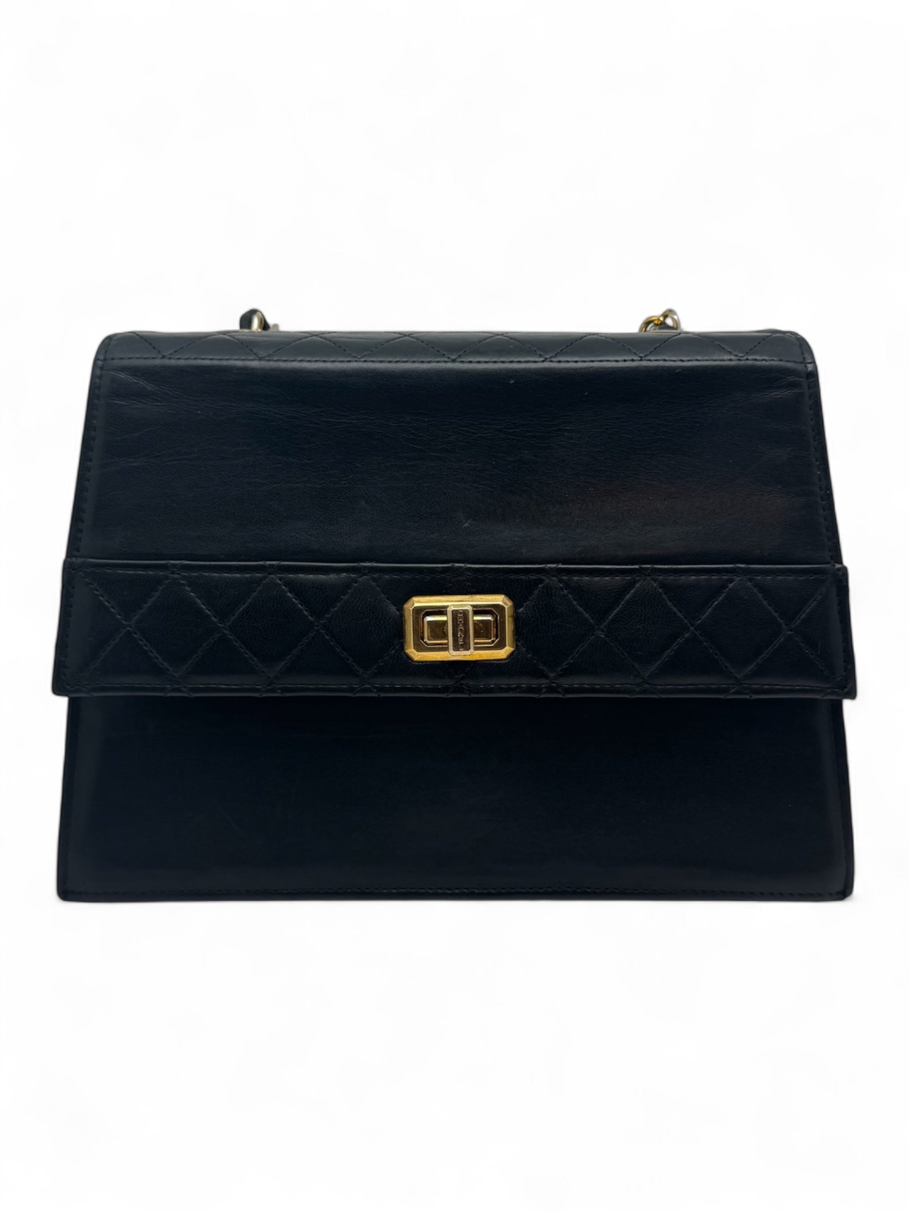 Chanel - Sac Trapezio en cuir