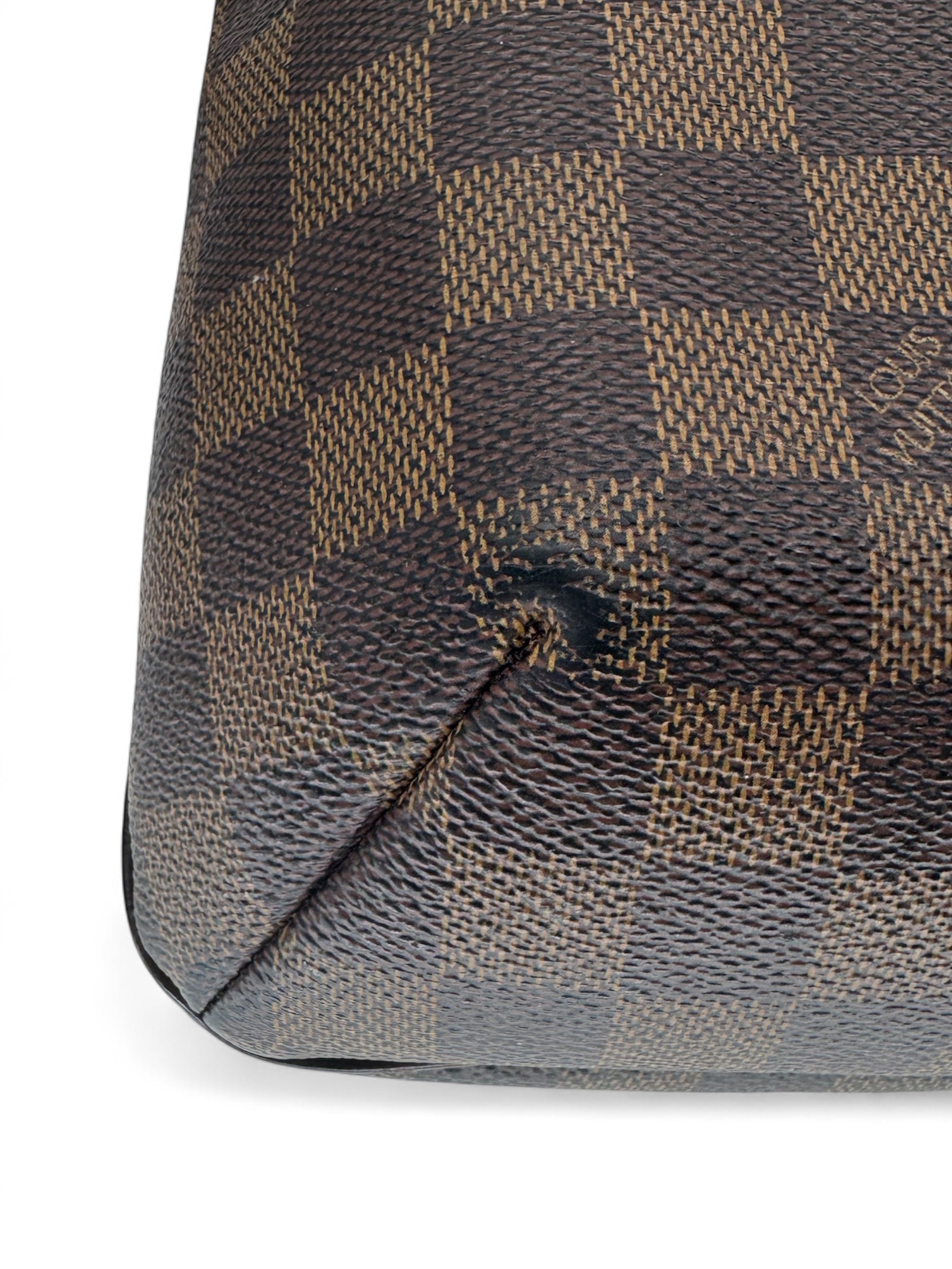Louis Vuitton - Sac Musette Toile Damier Ebène