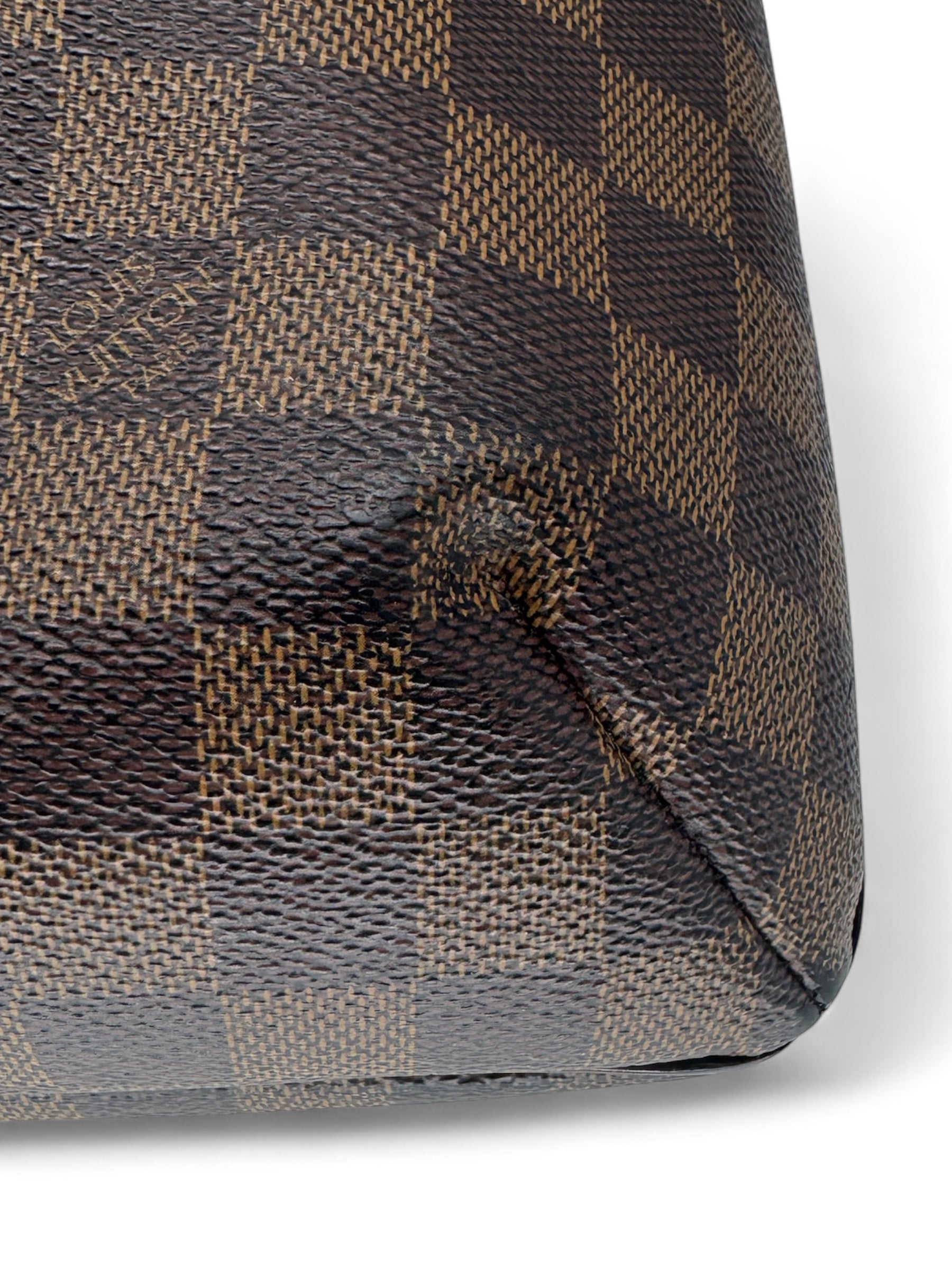 Louis Vuitton - Sac Musette Toile Damier Ebène