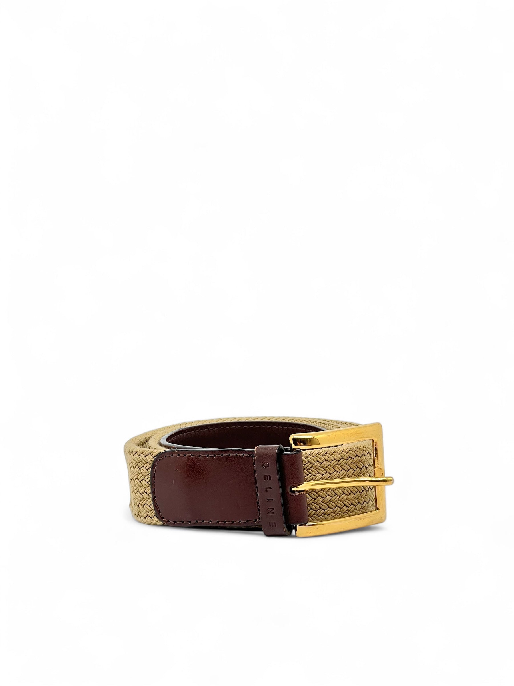 Céline - Gürtel aus Seil und Leder T85