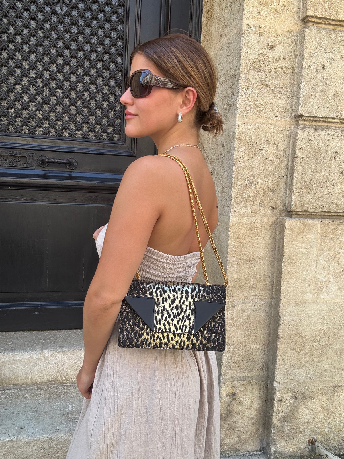 Saint Laurent -Sac Betty léopard limitée edition